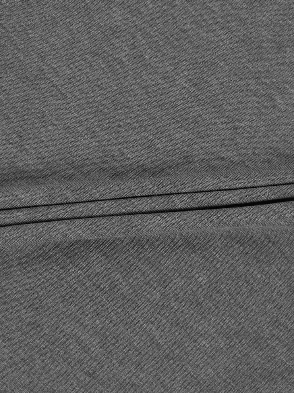 Wool Blend Collared Cardigan-Grey