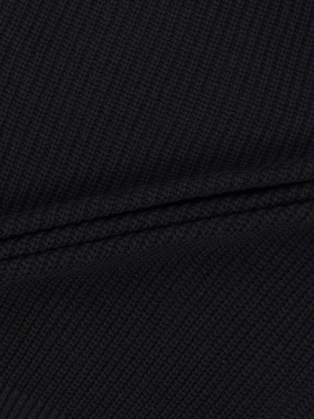 Bow Ribbon Sweater-Black/White