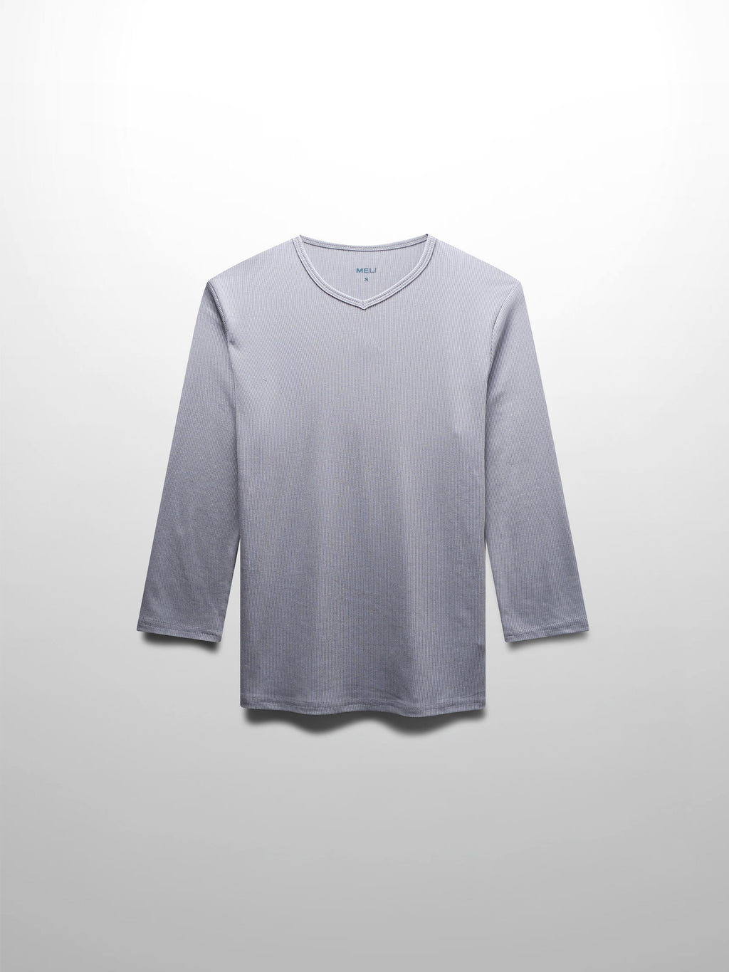 RIBBED HIGH V 3Q-PURPLE