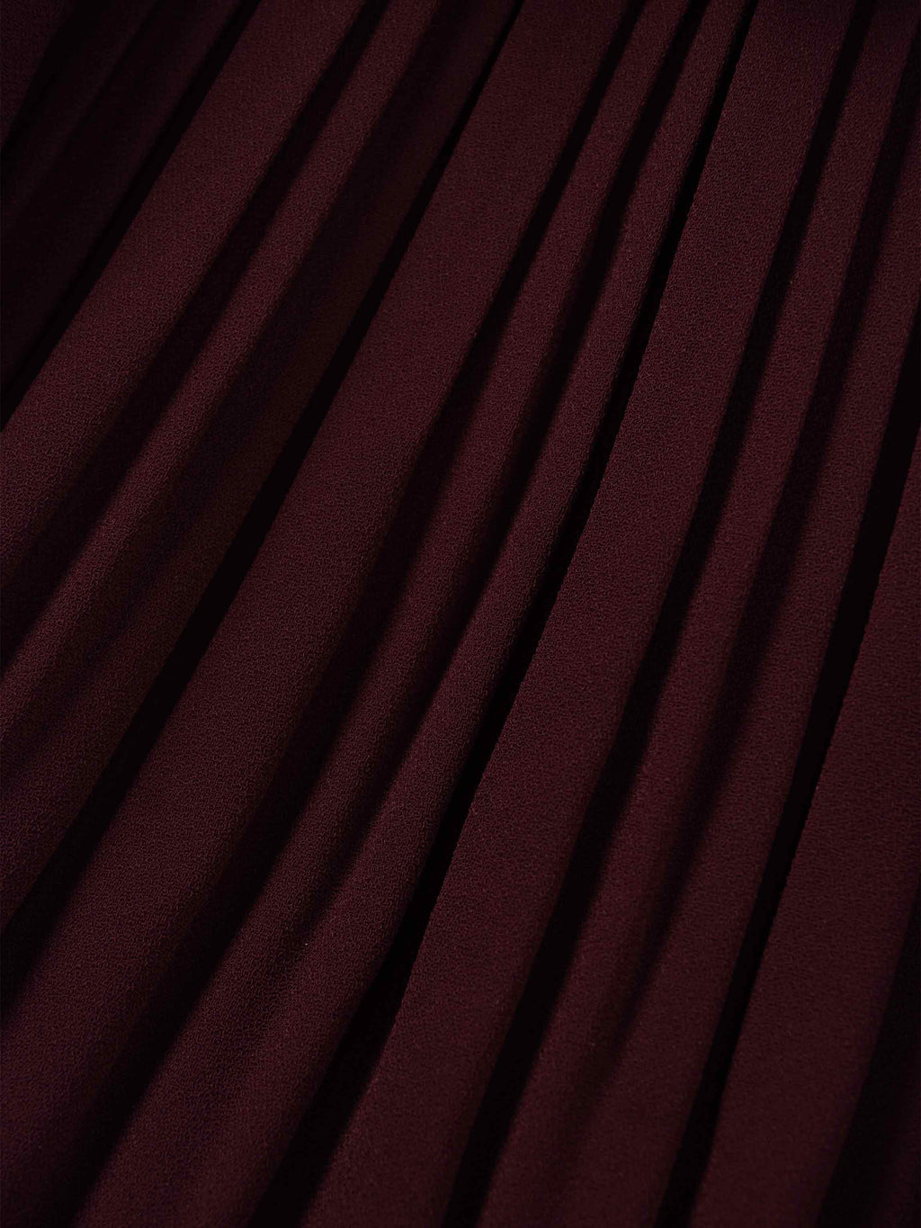 Pleated Layer Skirt 26"-Burgundy