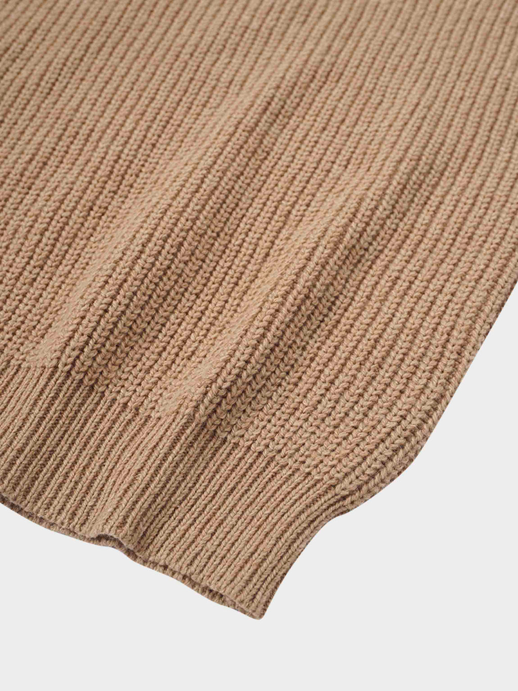 Puff Sleeve Sweater-Tan