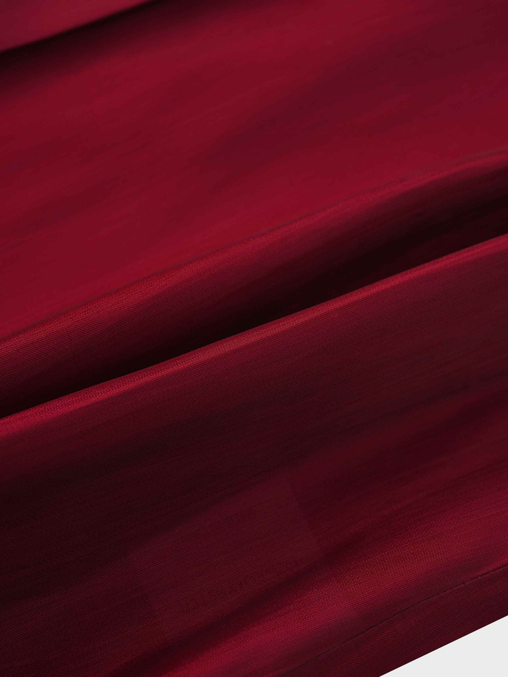 Shimmer Tie Blouse-Burgundy