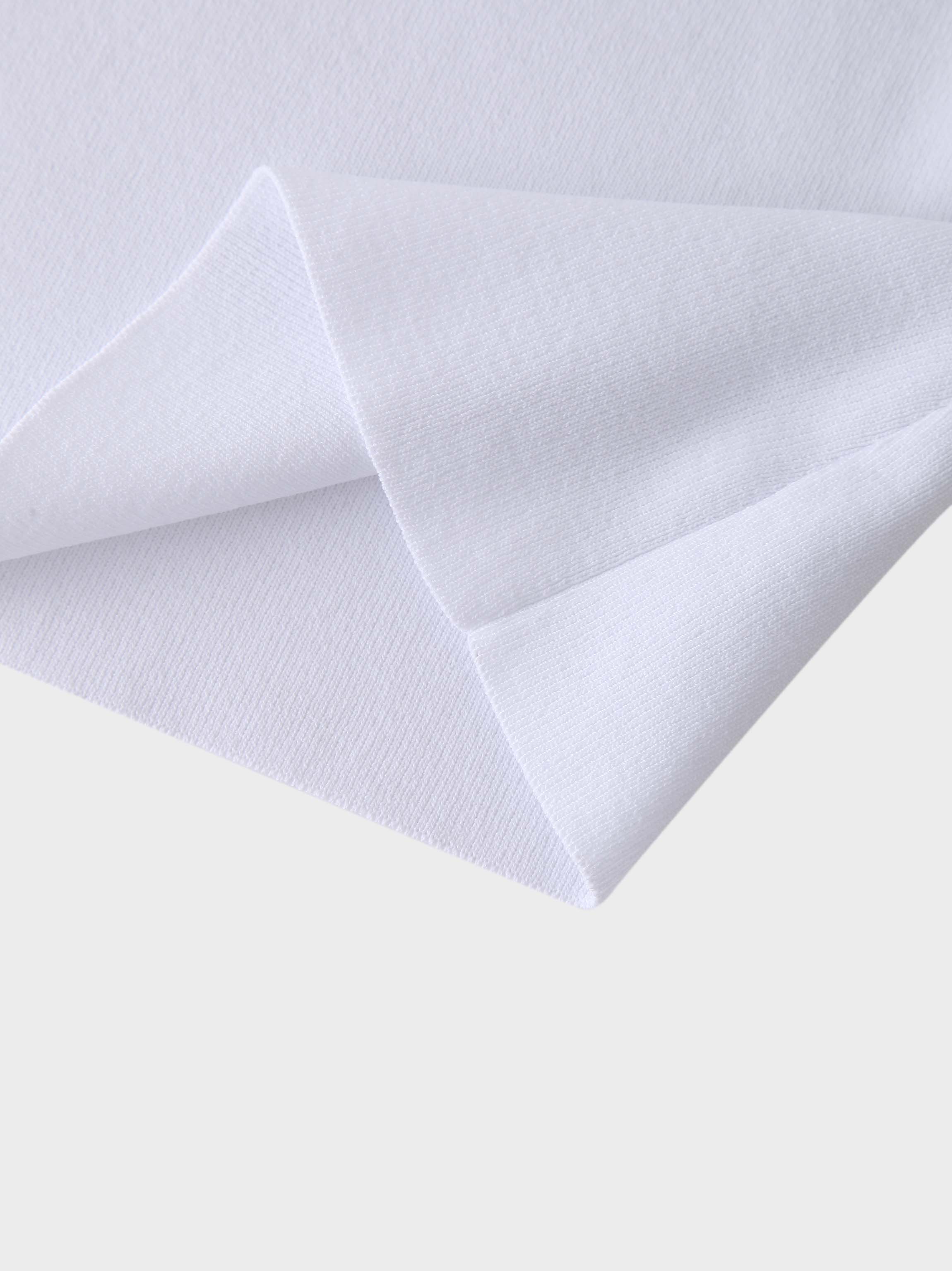 High Cuff Sweater-White