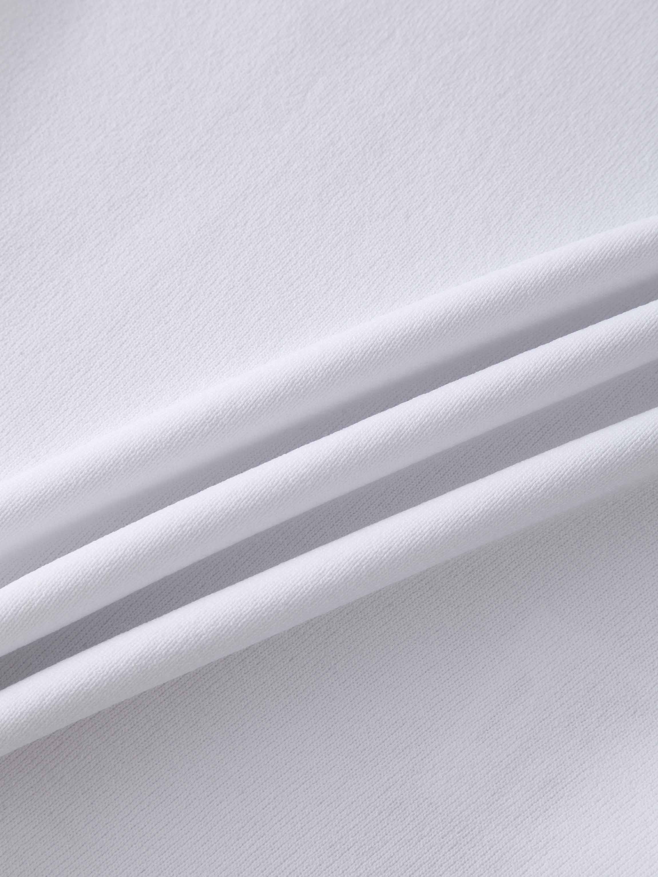 High Cuff Sweater-White