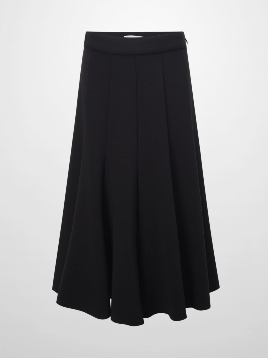 Short Flare Skirt 26"-Black