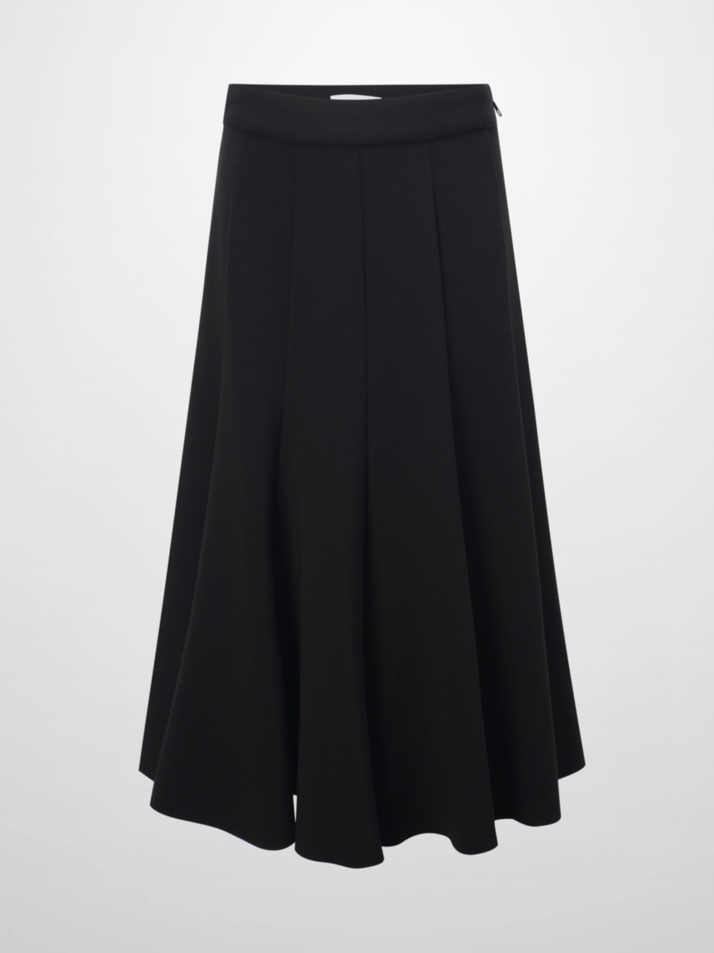 Short Flare Skirt 26"-Black