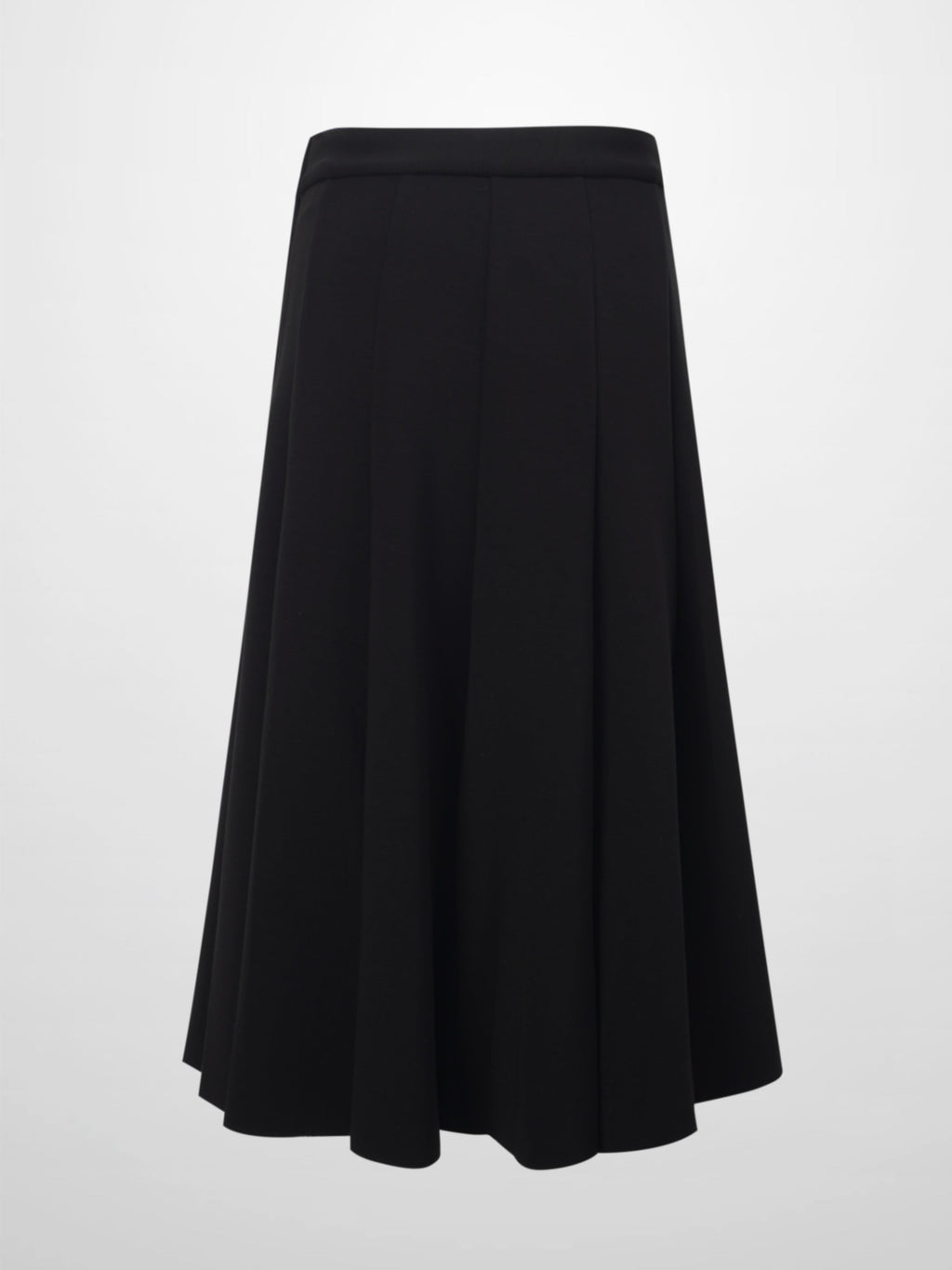 Short Flare Skirt 26"-Black