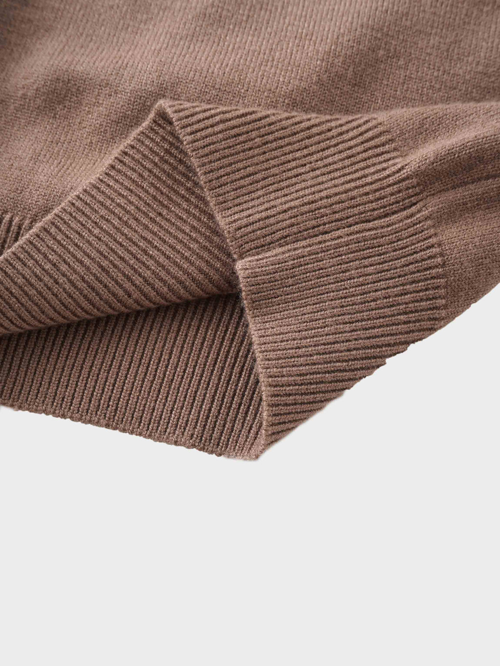 Embellished Cardigan Sweater-Mocha Mousse