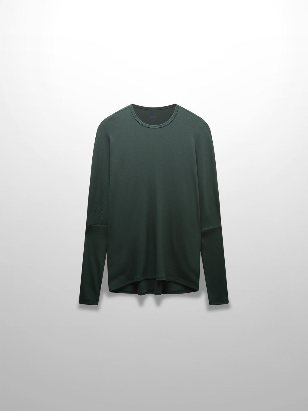 CREW RIBBED DOLMAN-EMERALD GREEN