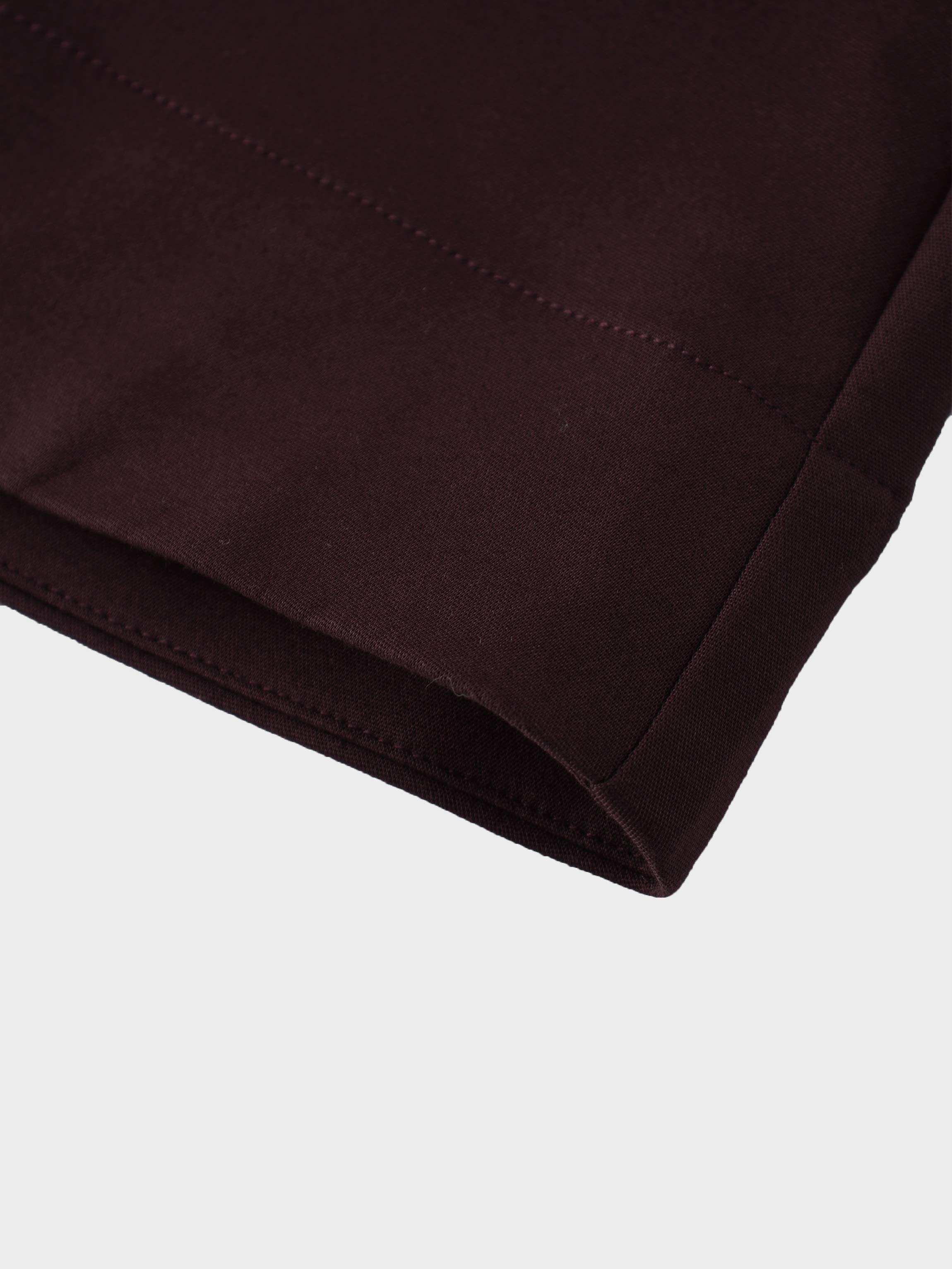 Basic A-Line Skirt-Brown