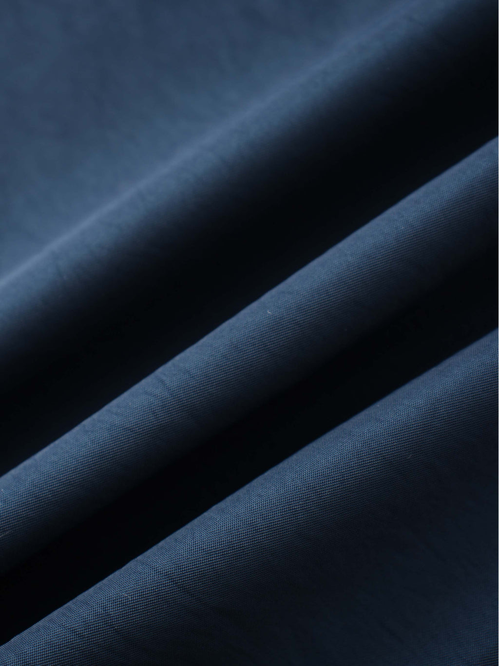 Waisted Full Taffeta Skirt-Navy