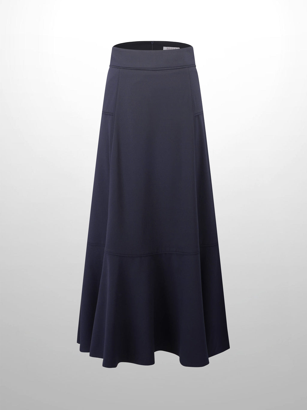 Bottom Flare Skirt-Navy
