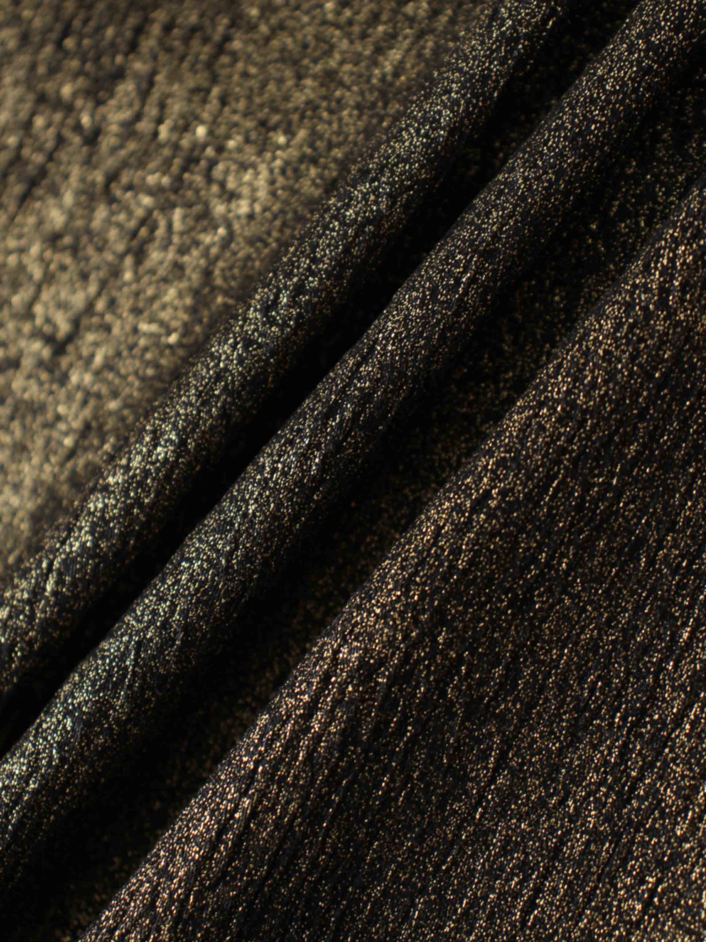 Wrap Shirtdress-Gold