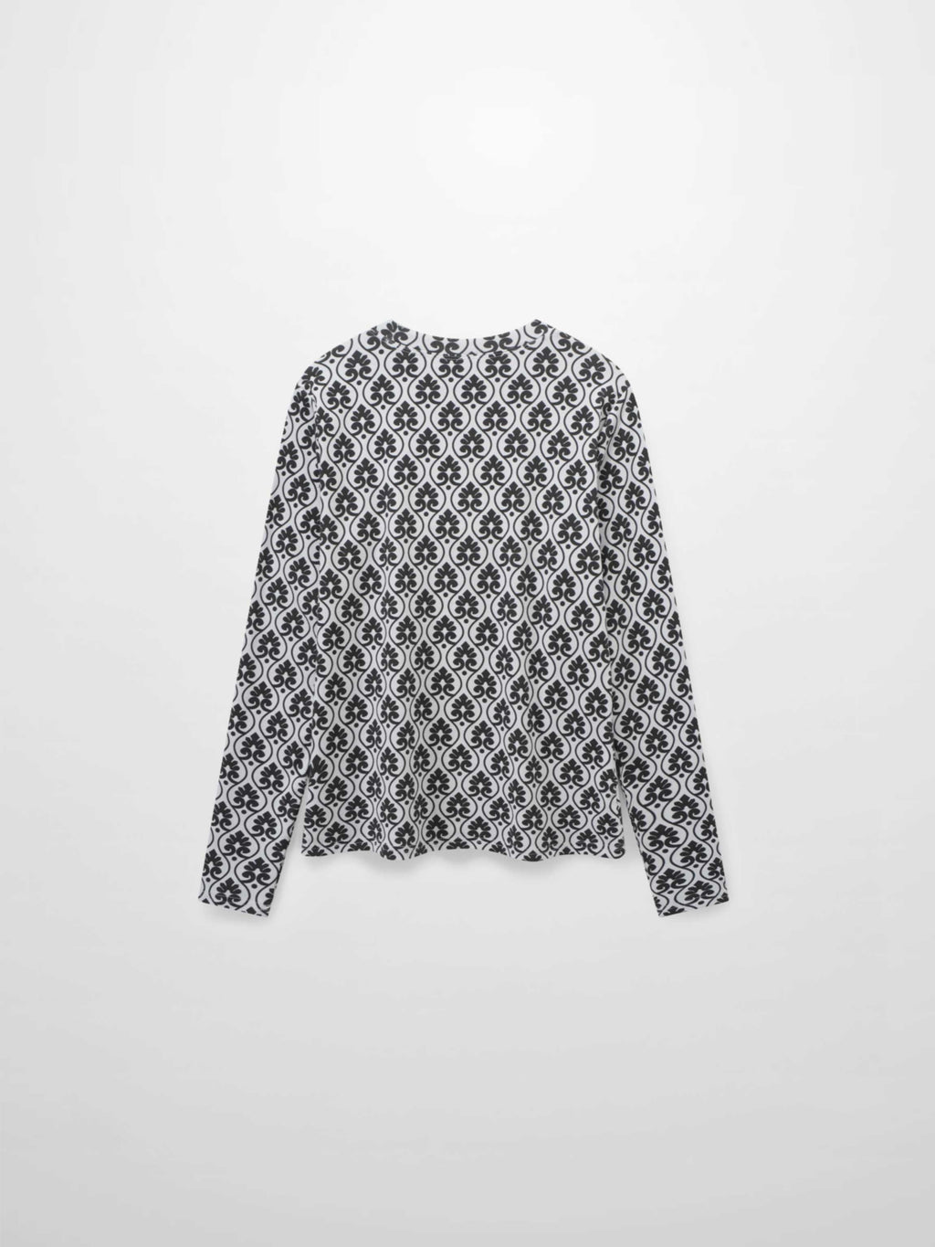 Basic Printed T-shirt-Damask