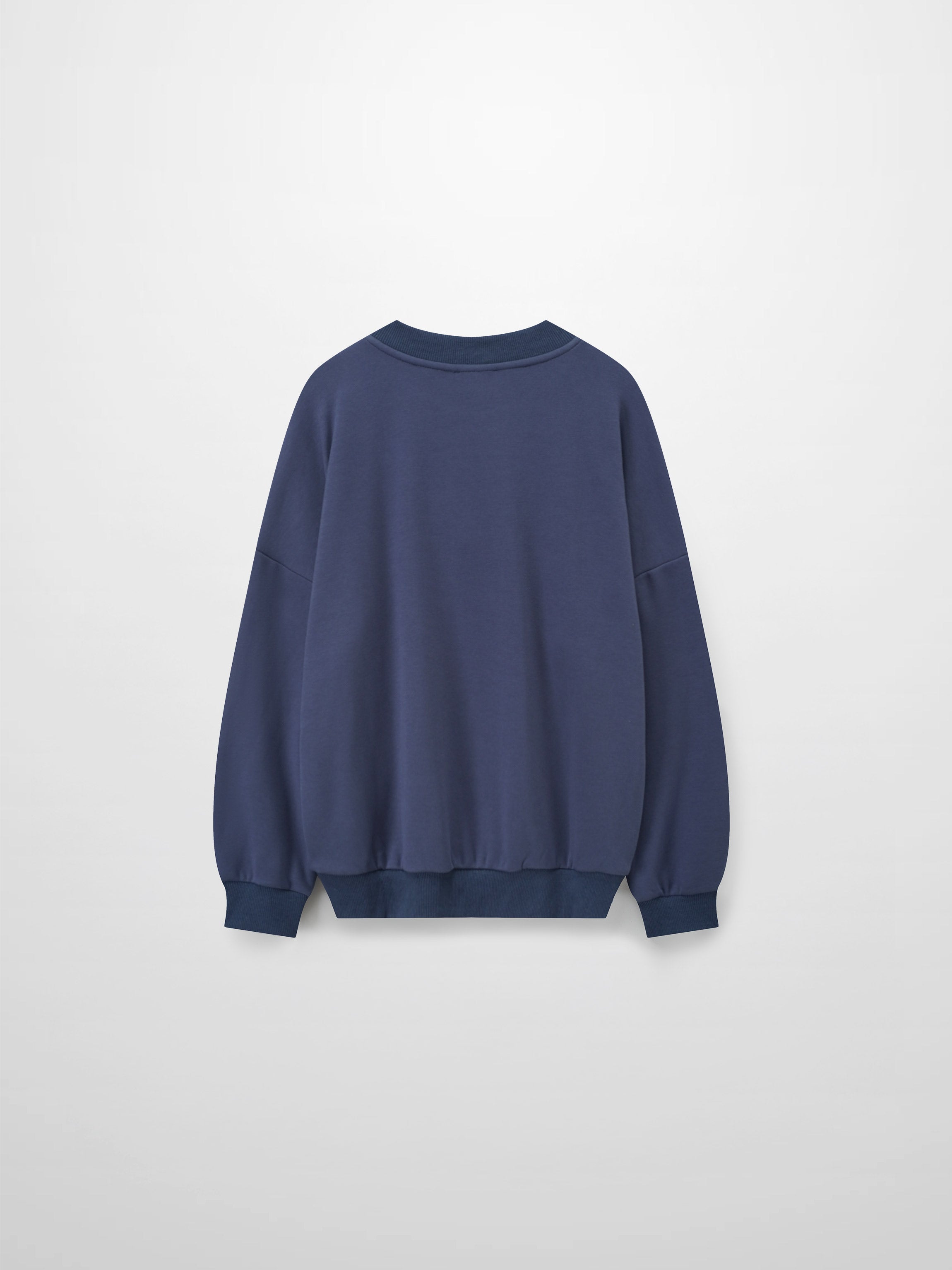 Logo Sweatshirt-Denim Blue