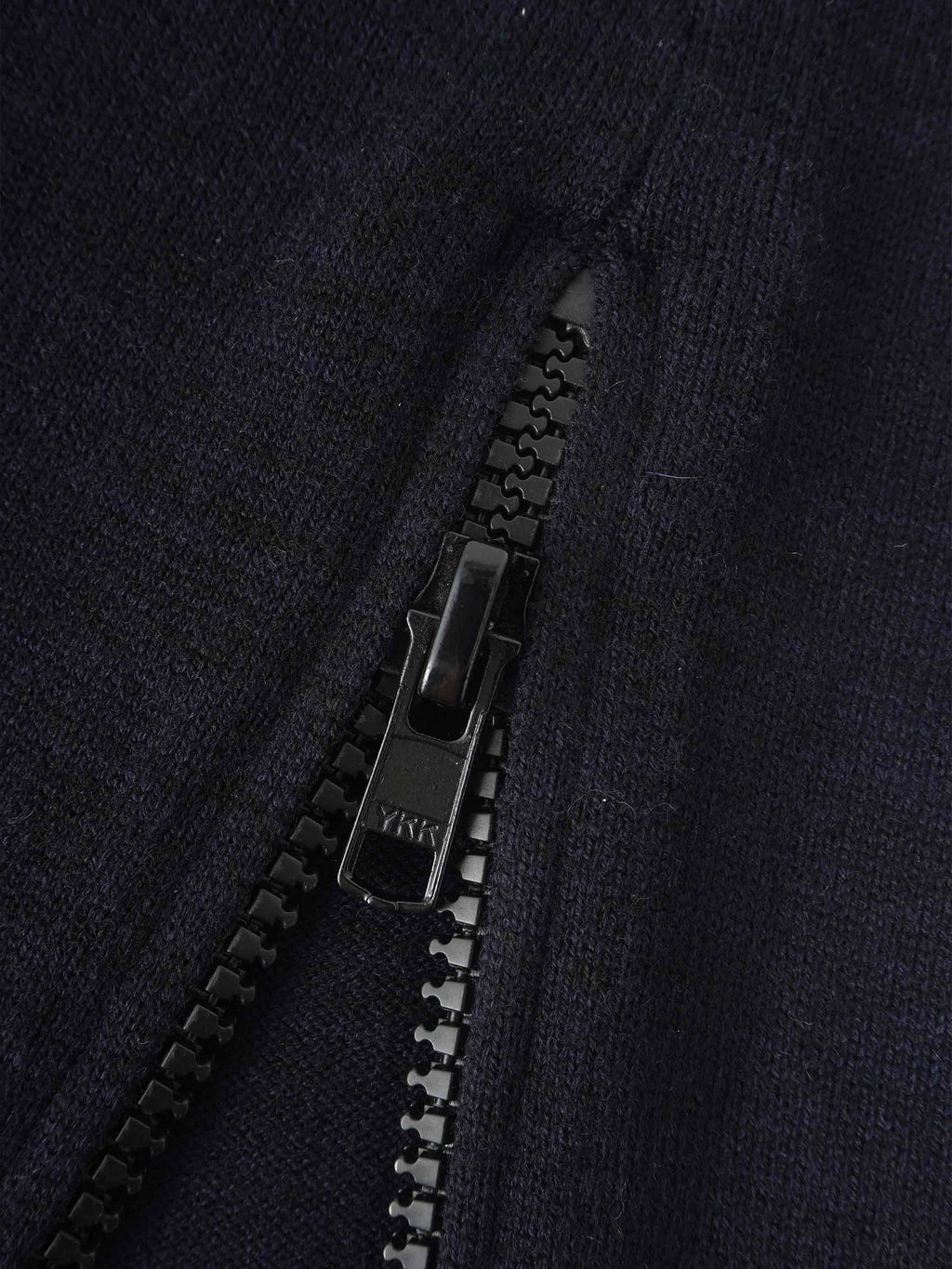 Side Zipper Straight Maxi Skirt-Black/Blue