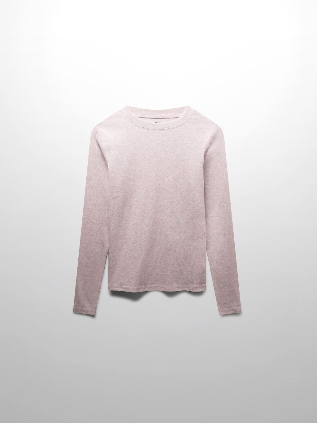 CLASSIC TEE LONG SLEEVE-PINK HEATHERED