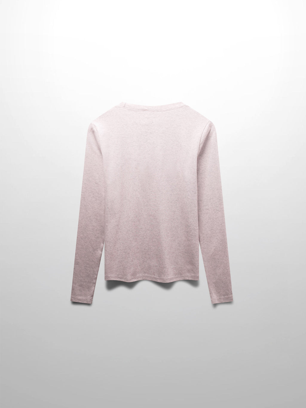CLASSIC TEE LONG SLEEVE-PINK HEATHERED