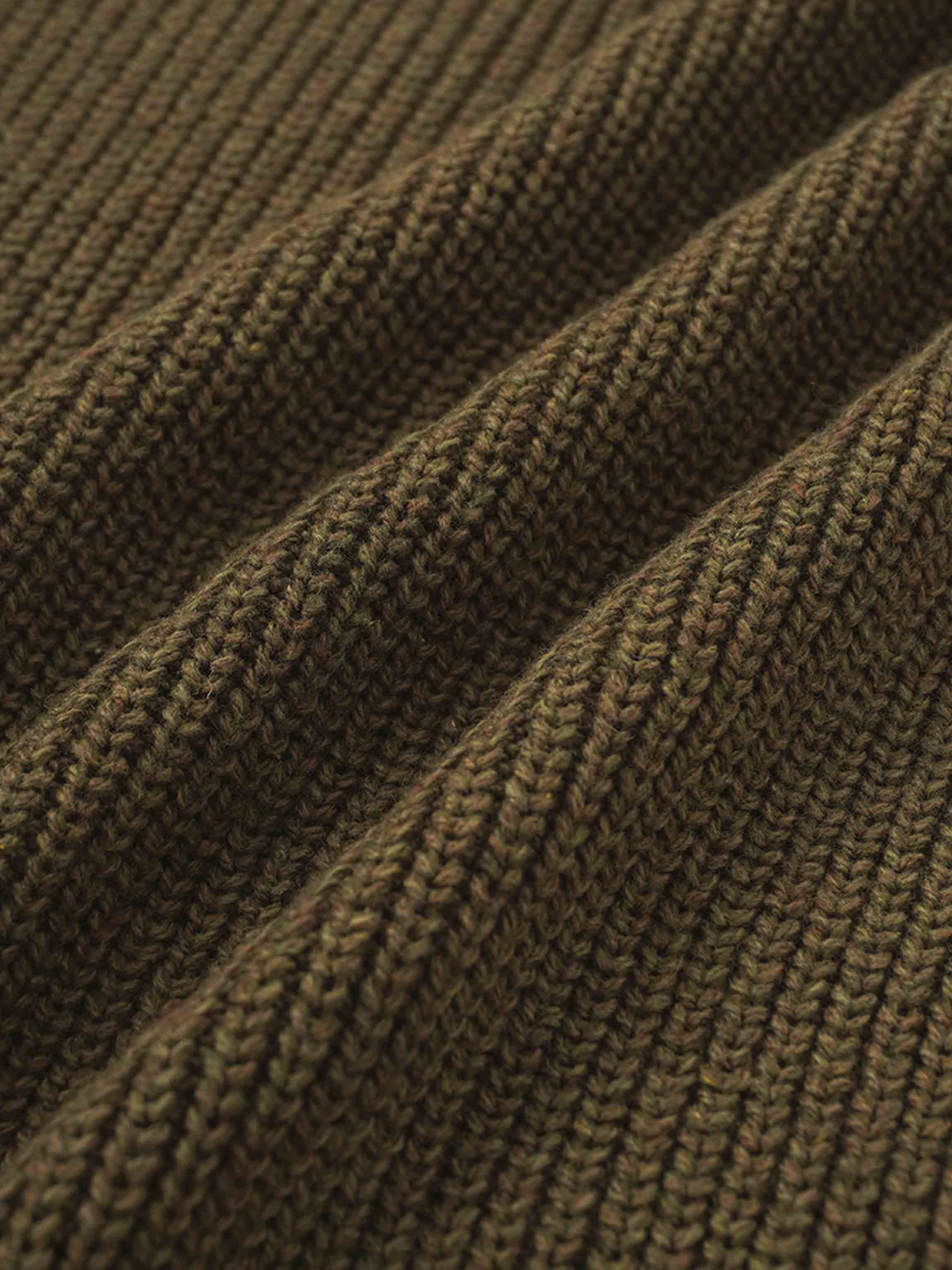 Puff Sleeve Sweater-Olive
