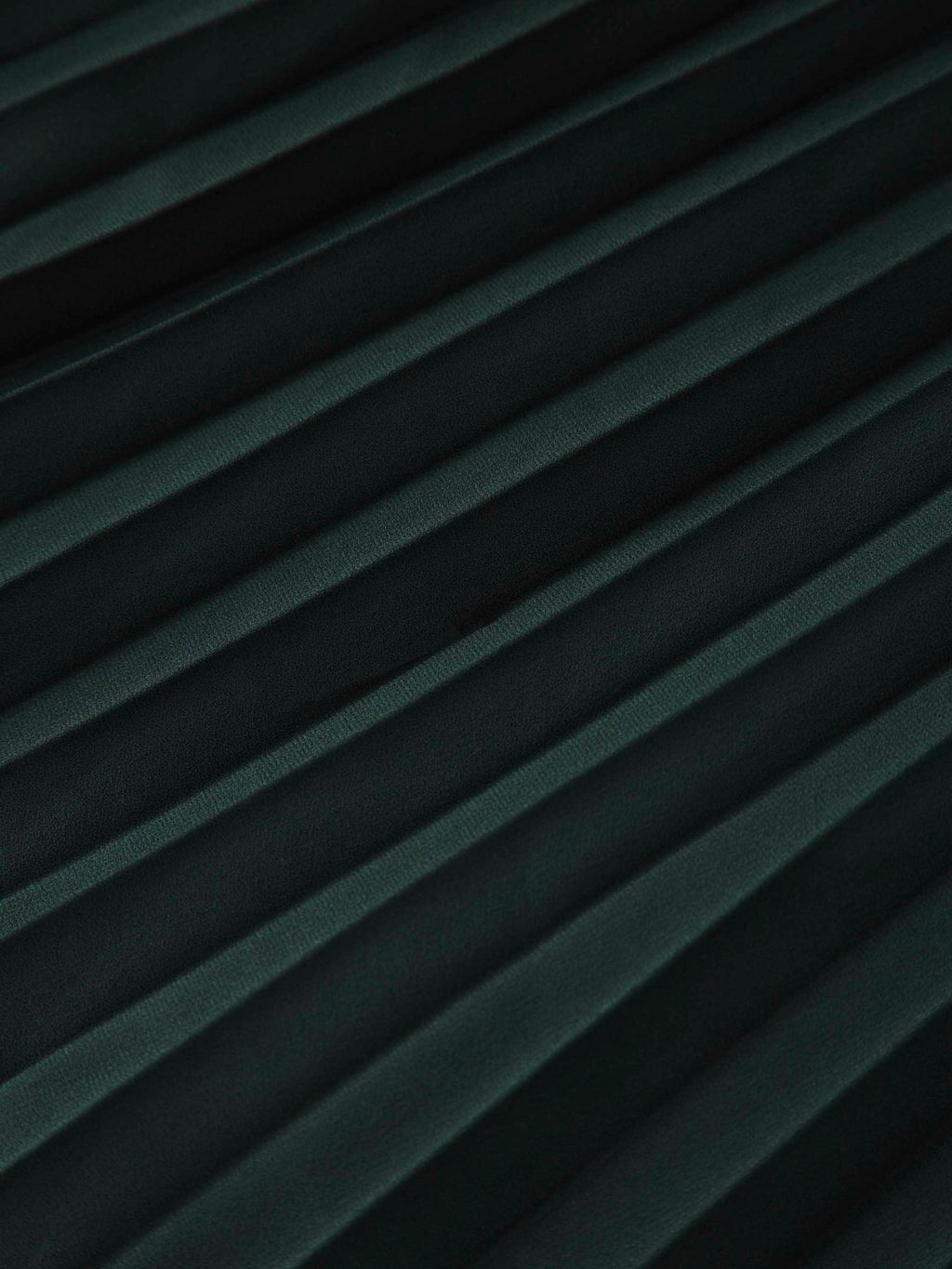 Crossover Mix Pleat Skirt-Green