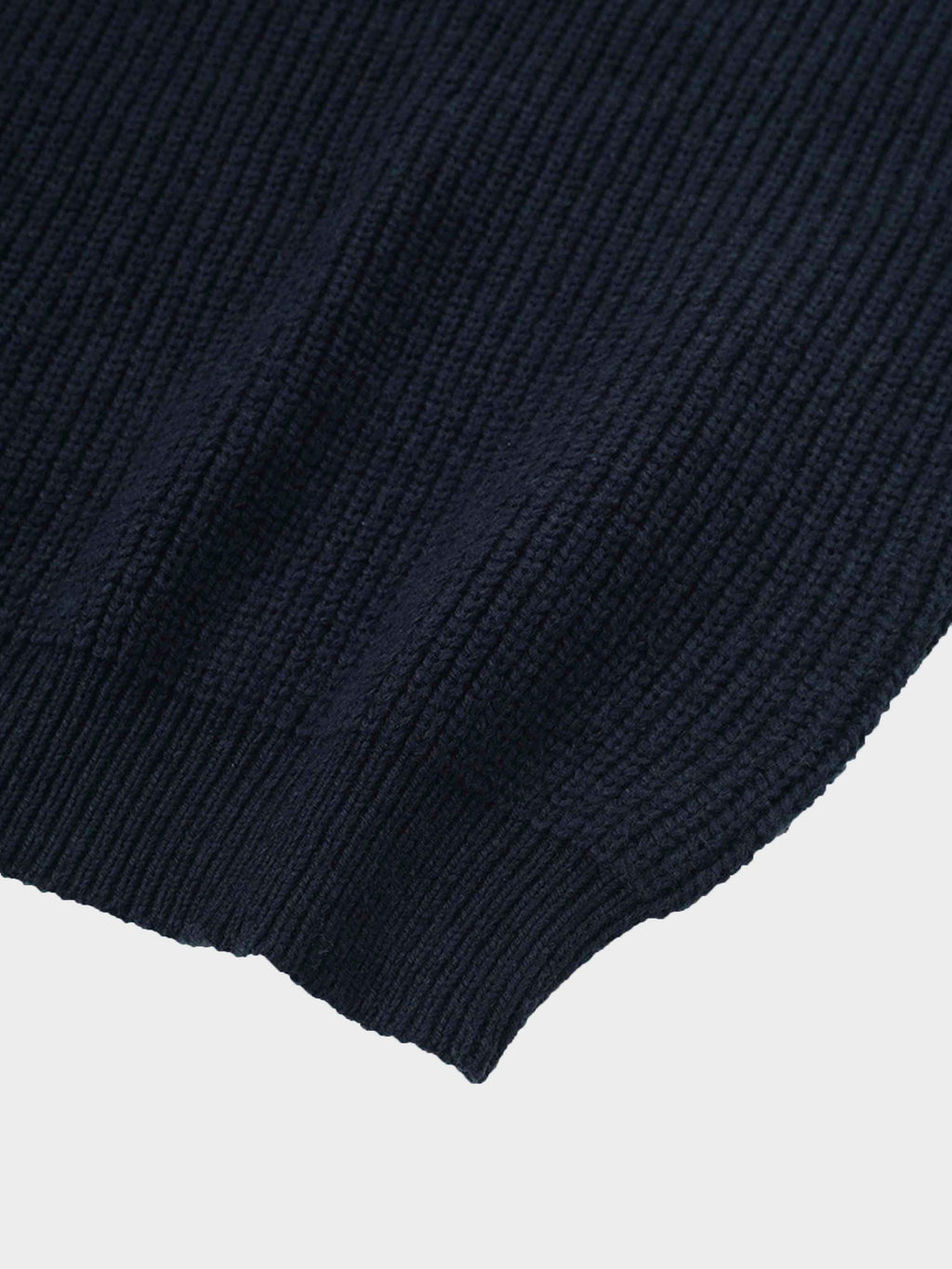 Puff Sleeve Sweater-Navy