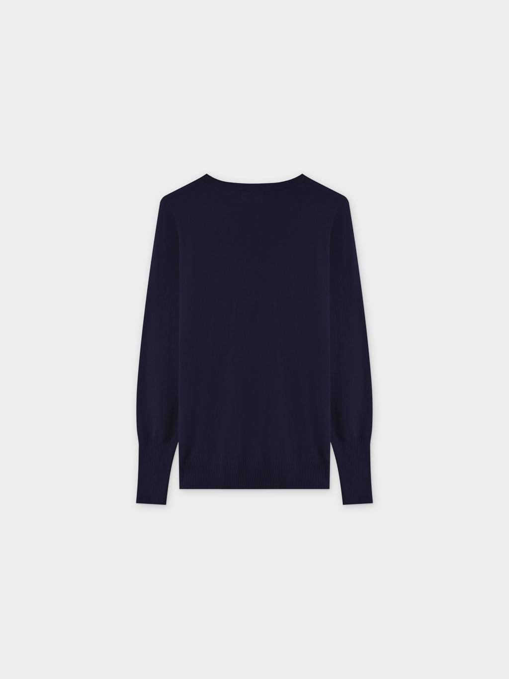 Basic Crew Sweater LS-Dark Navy