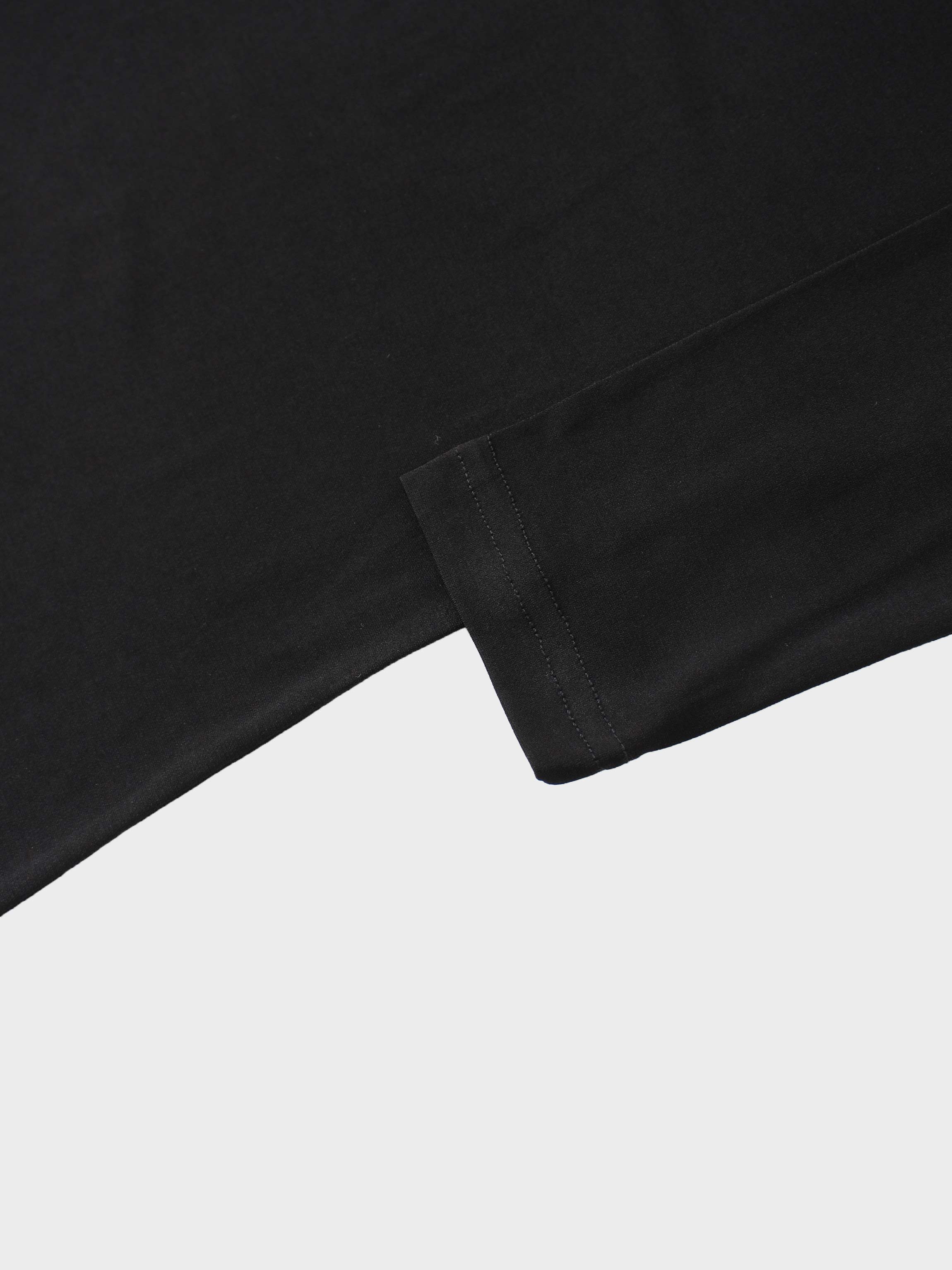 Mesh Ruffle Maxi Dress-Black