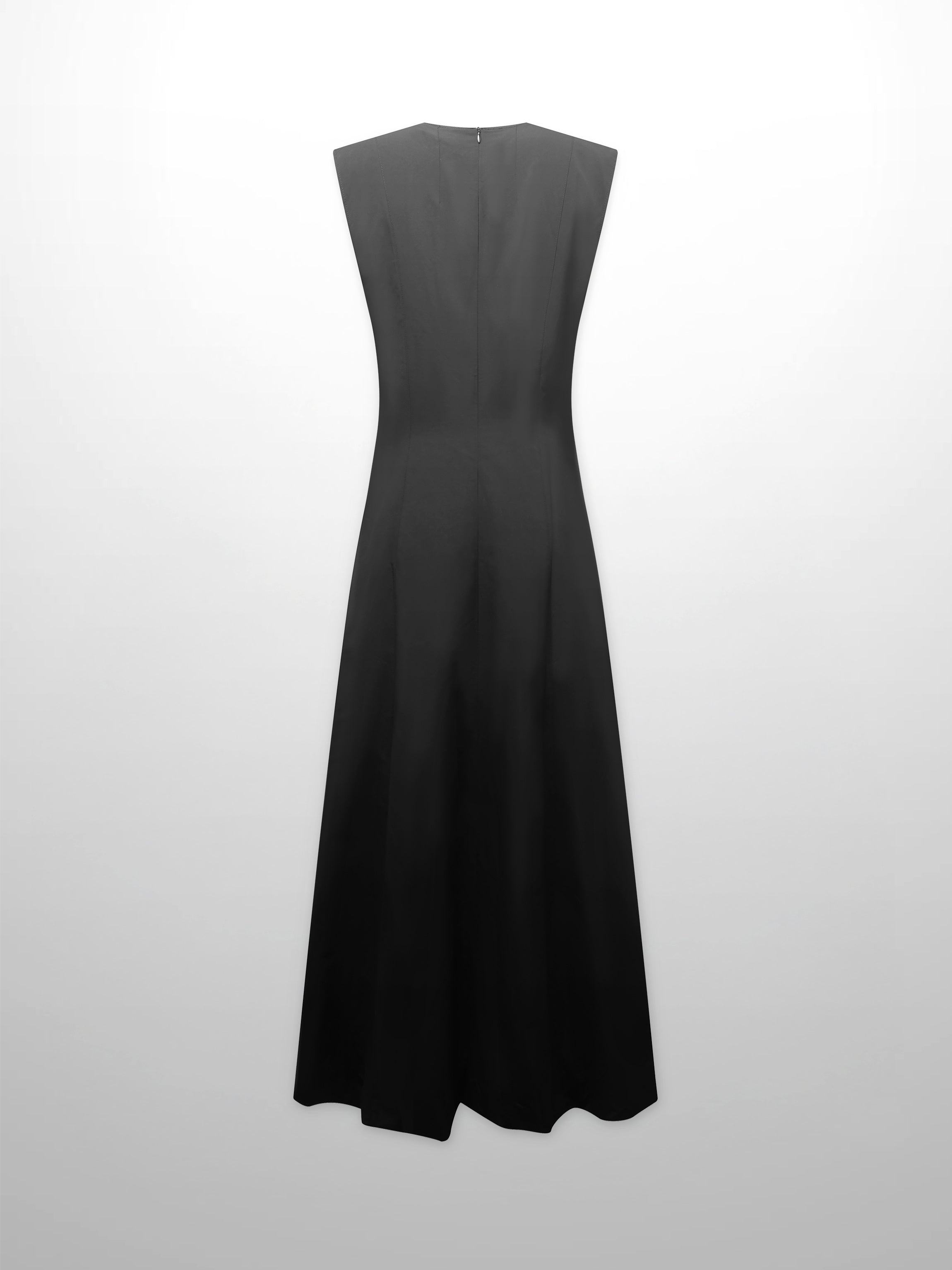 Taffeta Bubble Jumper-Black