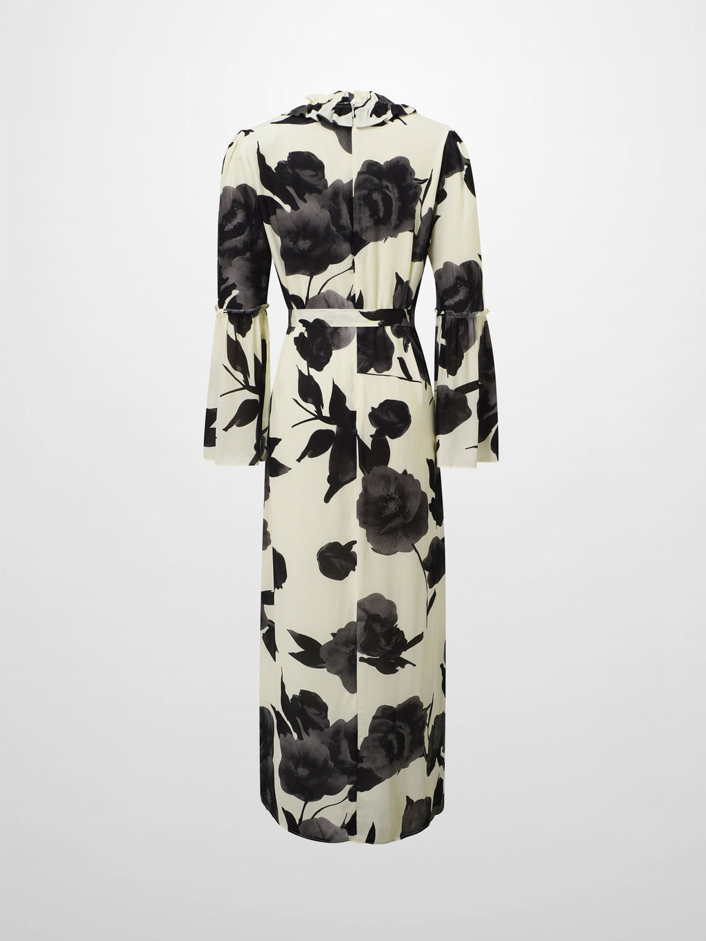 Shift Maxi Dress-Cream