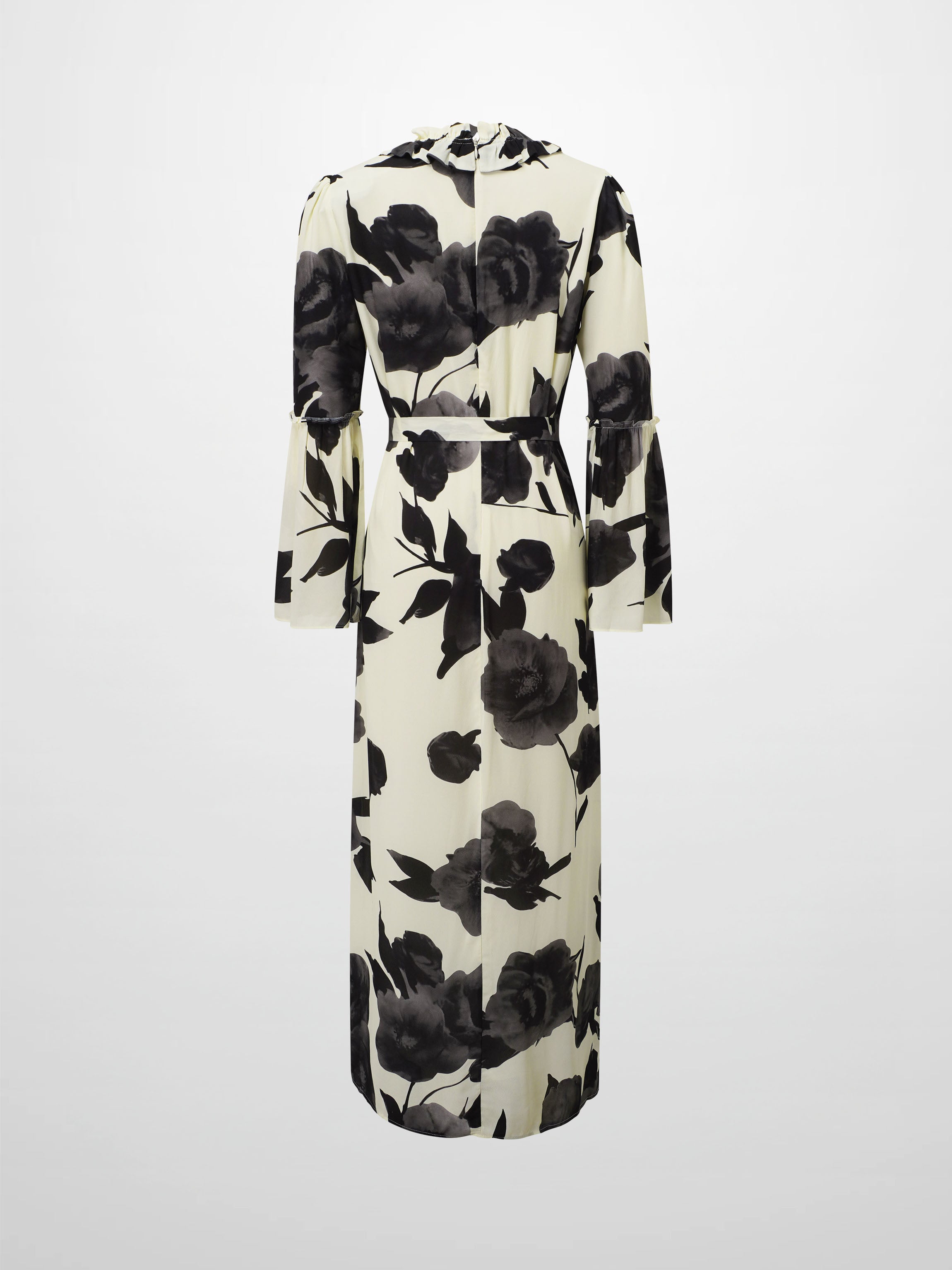 Shift Maxi Dress-Cream