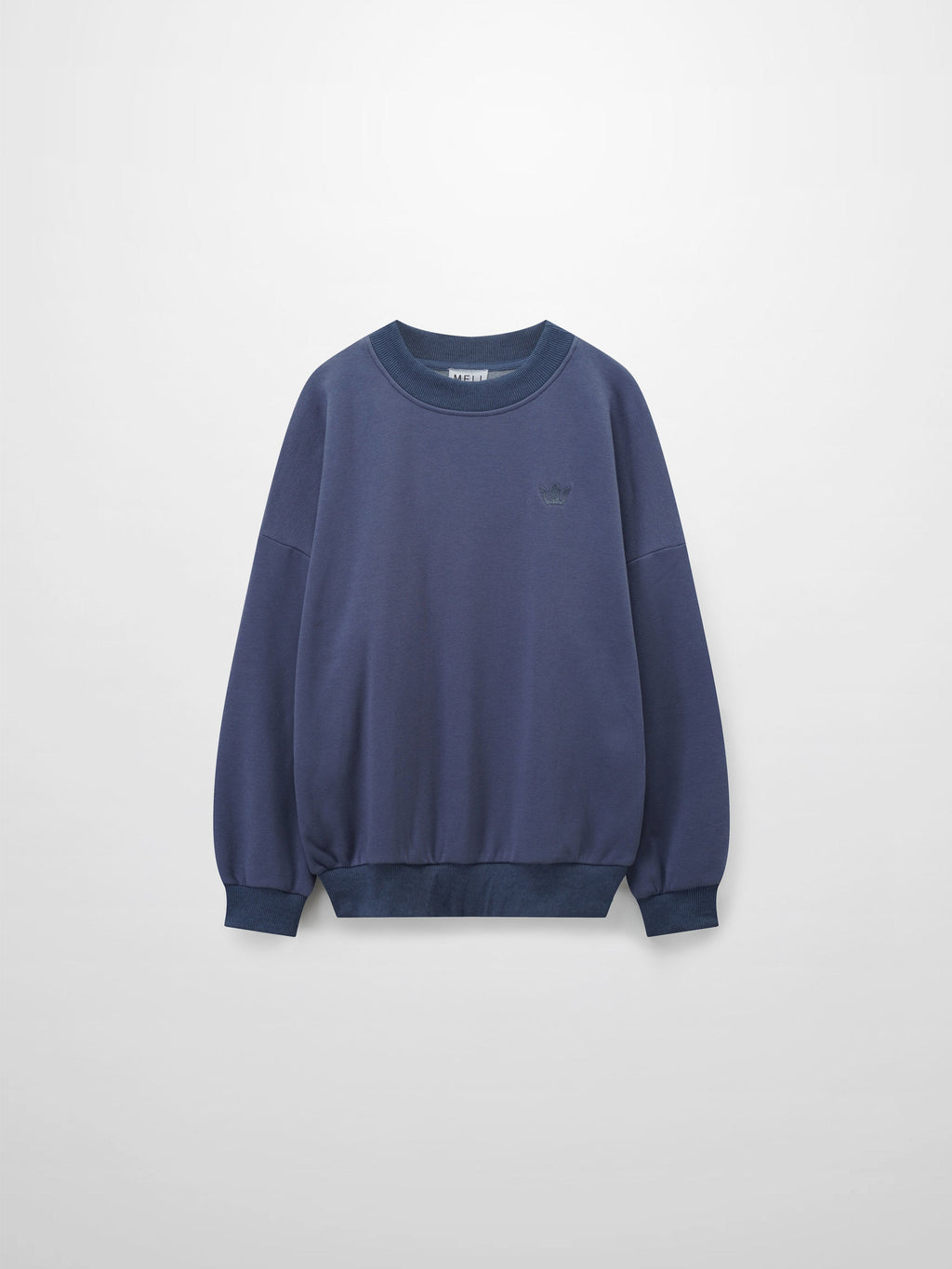 Logo Sweatshirt-Denim Blue