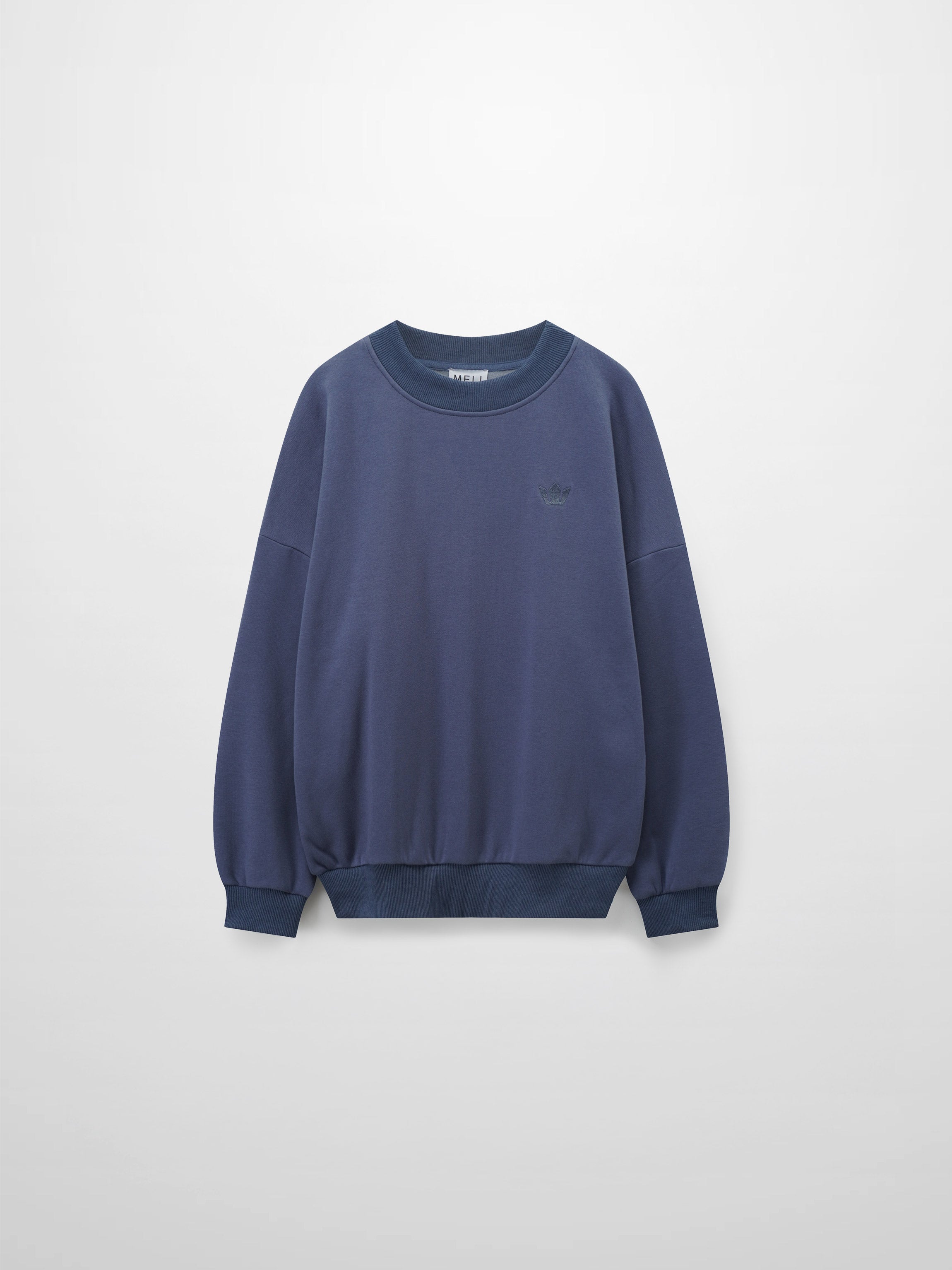 Logo Sweatshirt-Denim Blue