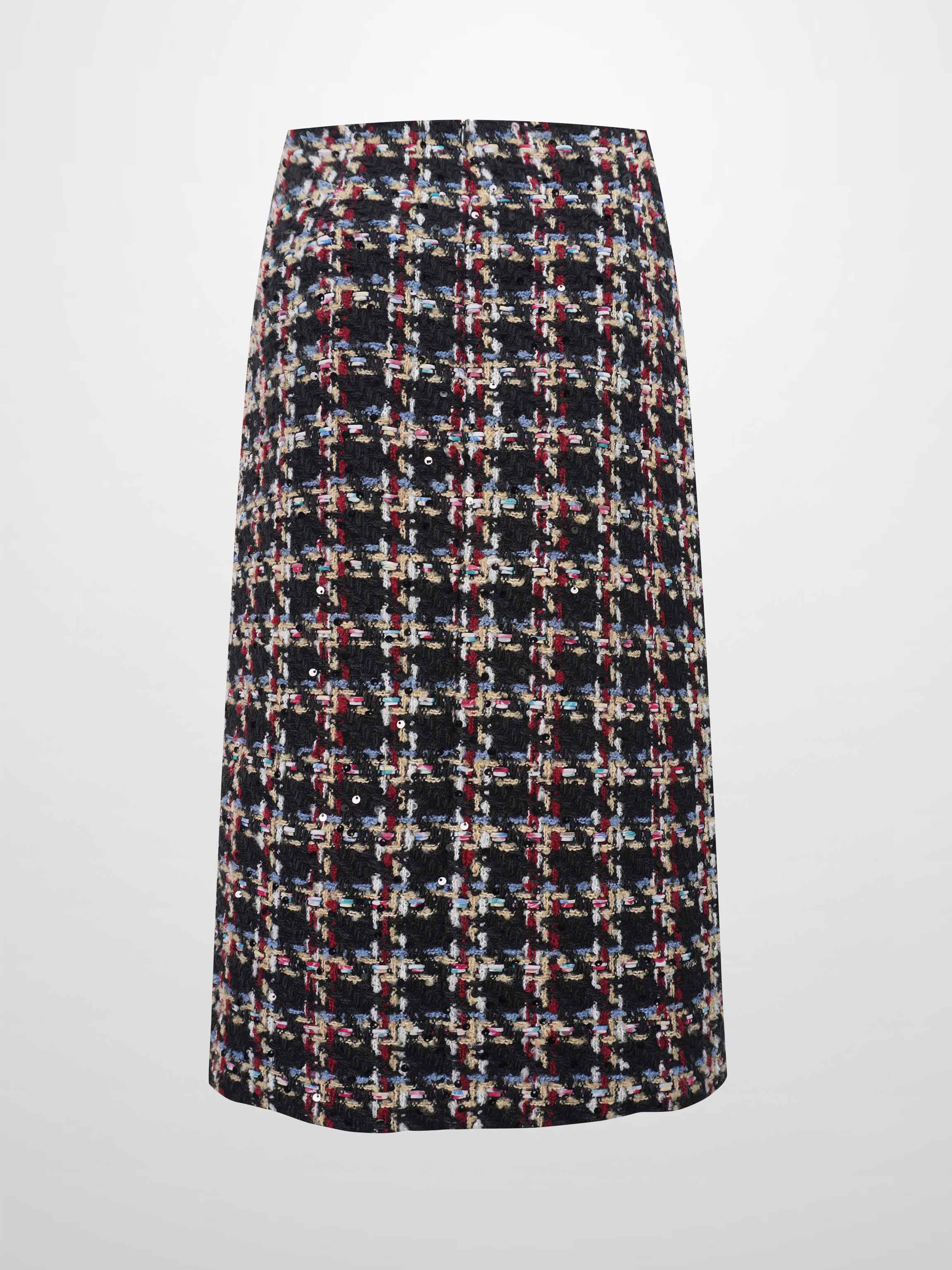 Short Pocket Skirt-Multi Colored