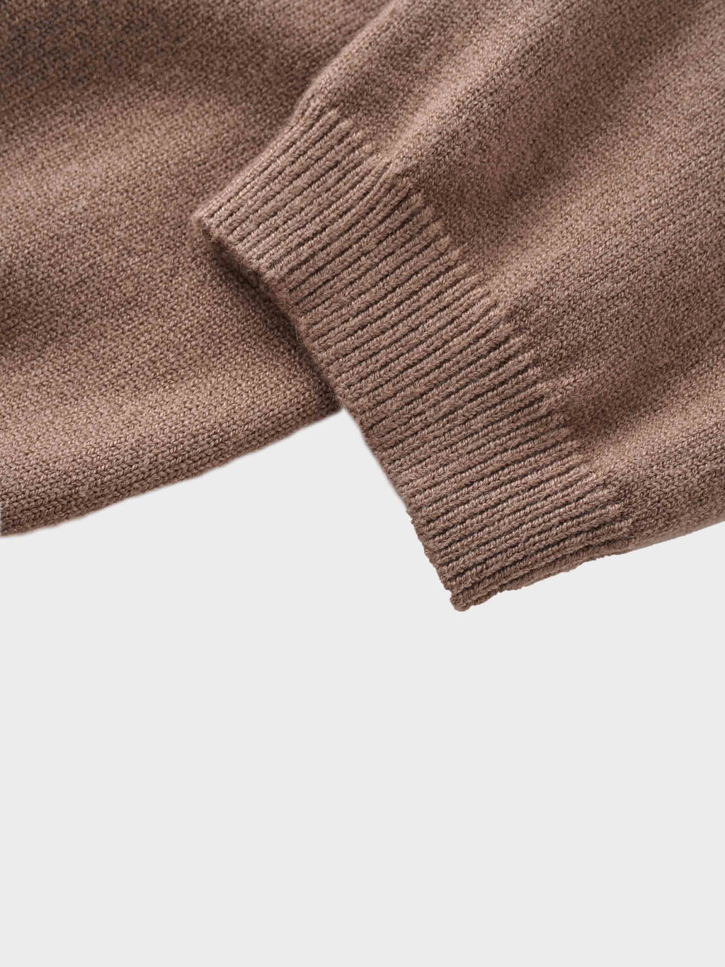 Embellished Cardigan Sweater-Mocha Mousse