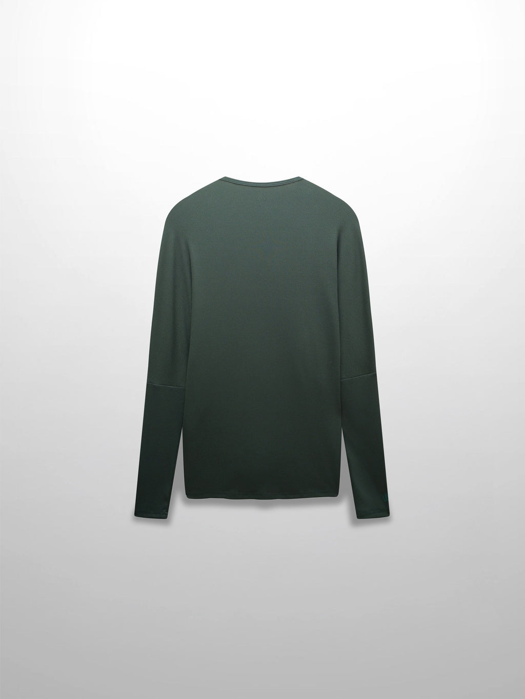 CREW RIBBED DOLMAN-EMERALD GREEN