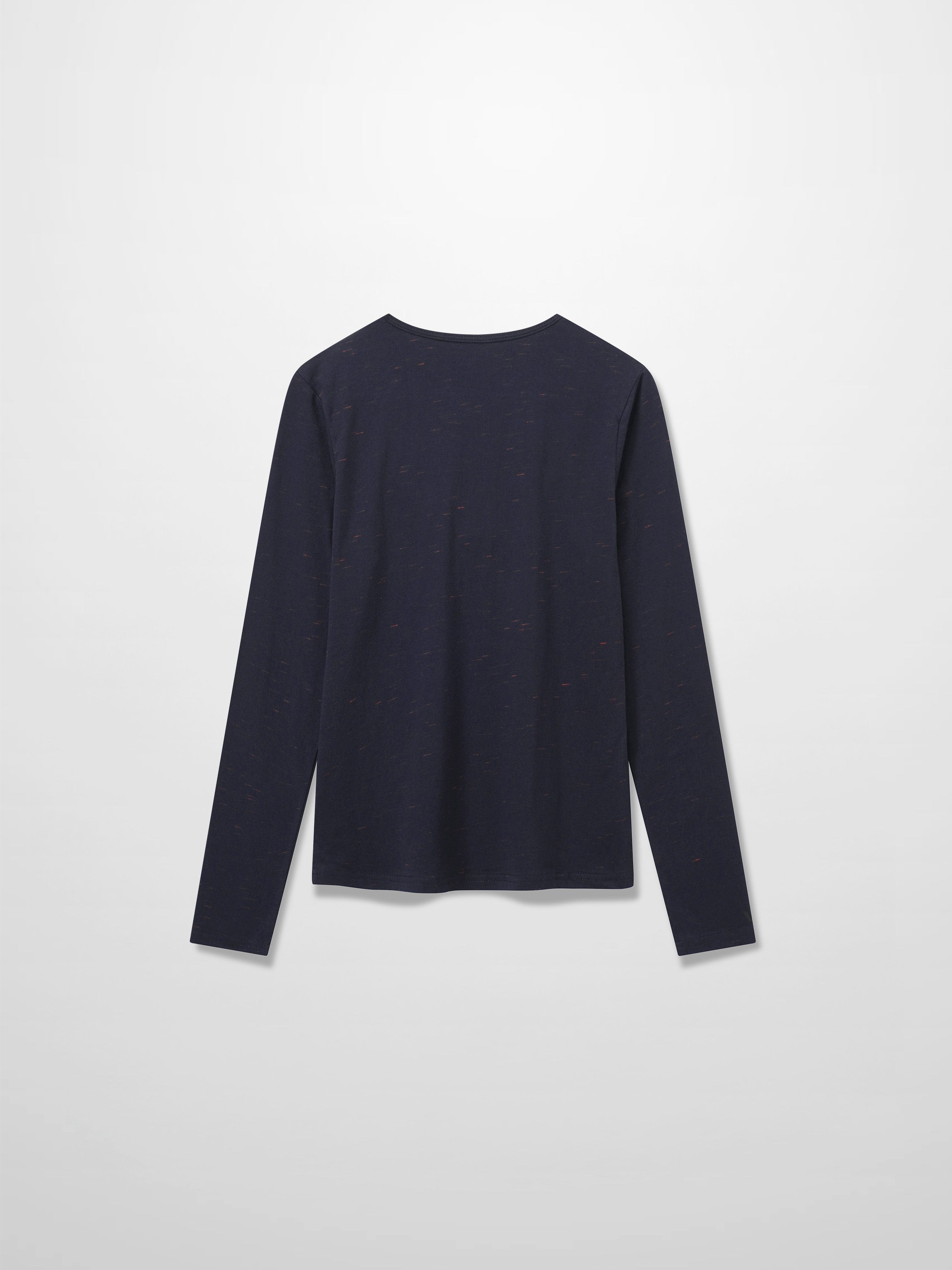 Spaced Dyed Tee-Black