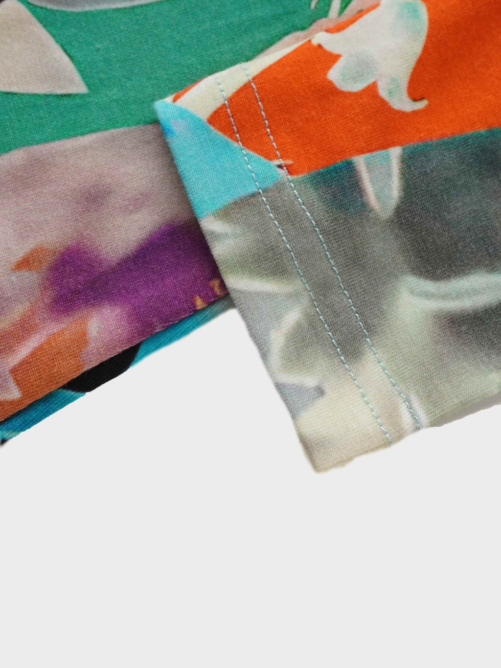 Printed Modal Turtleneck-Pop Art