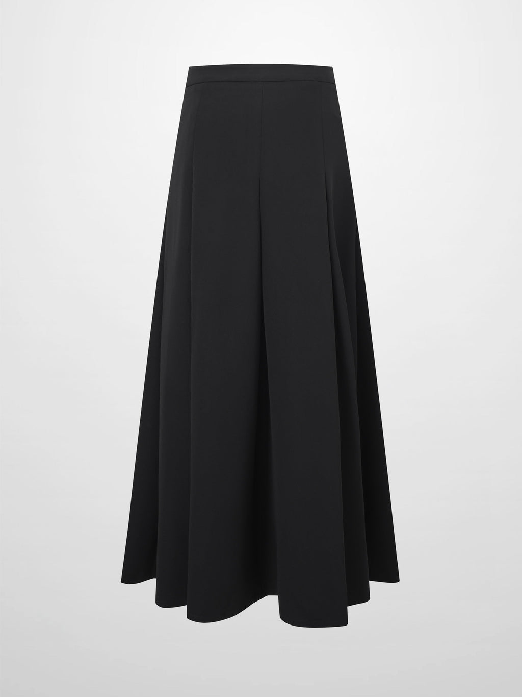 The Celina Pleat Skirt-Black