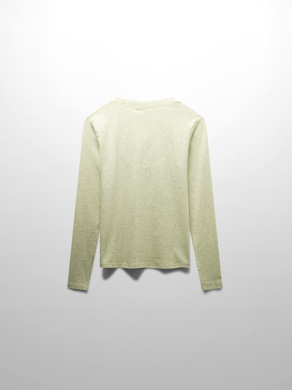 CLASSIC TEE LONG SLEEVE-YELLOW HEATHERED