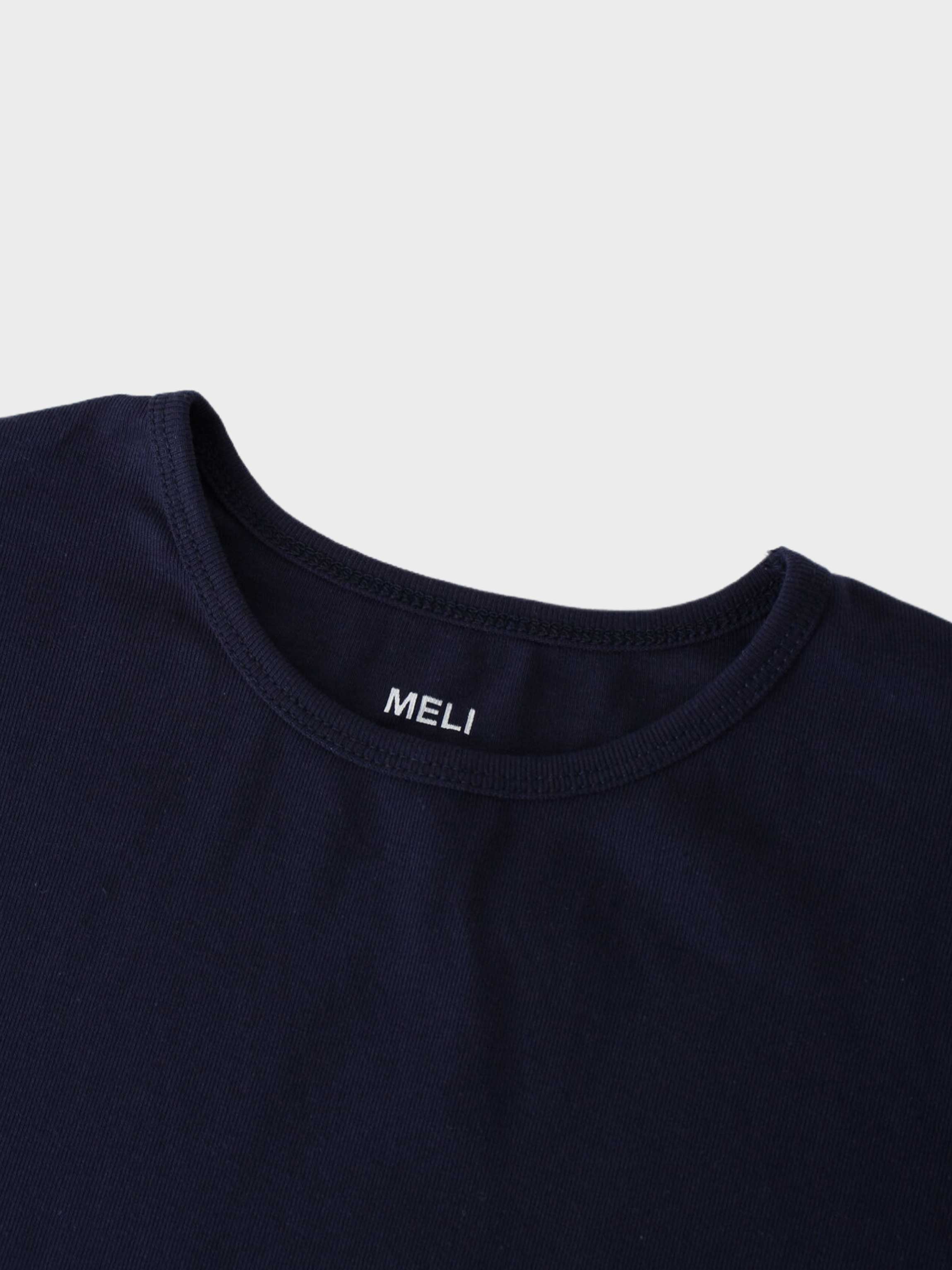 CLASSIC TEE 3Q-BLACK