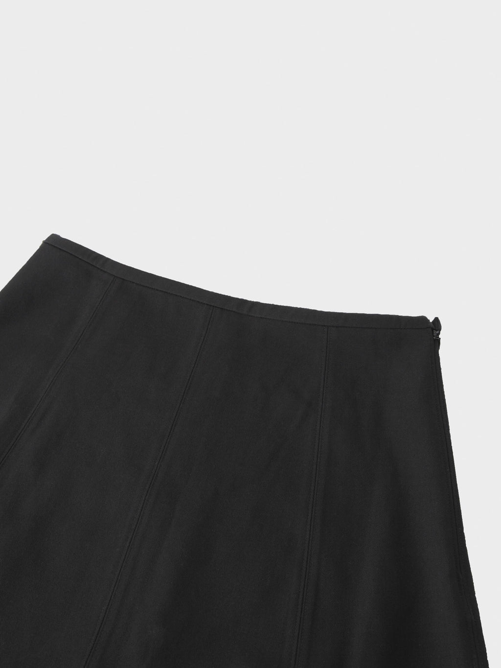 The Basic Flare Skirt 37"-Black