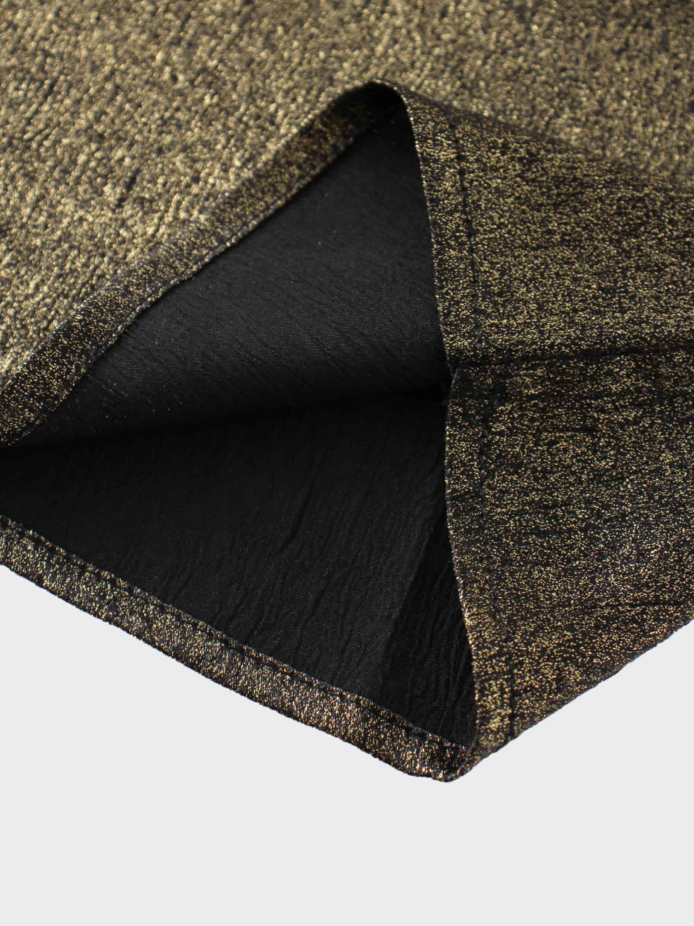 Wrap Shirtdress-Gold