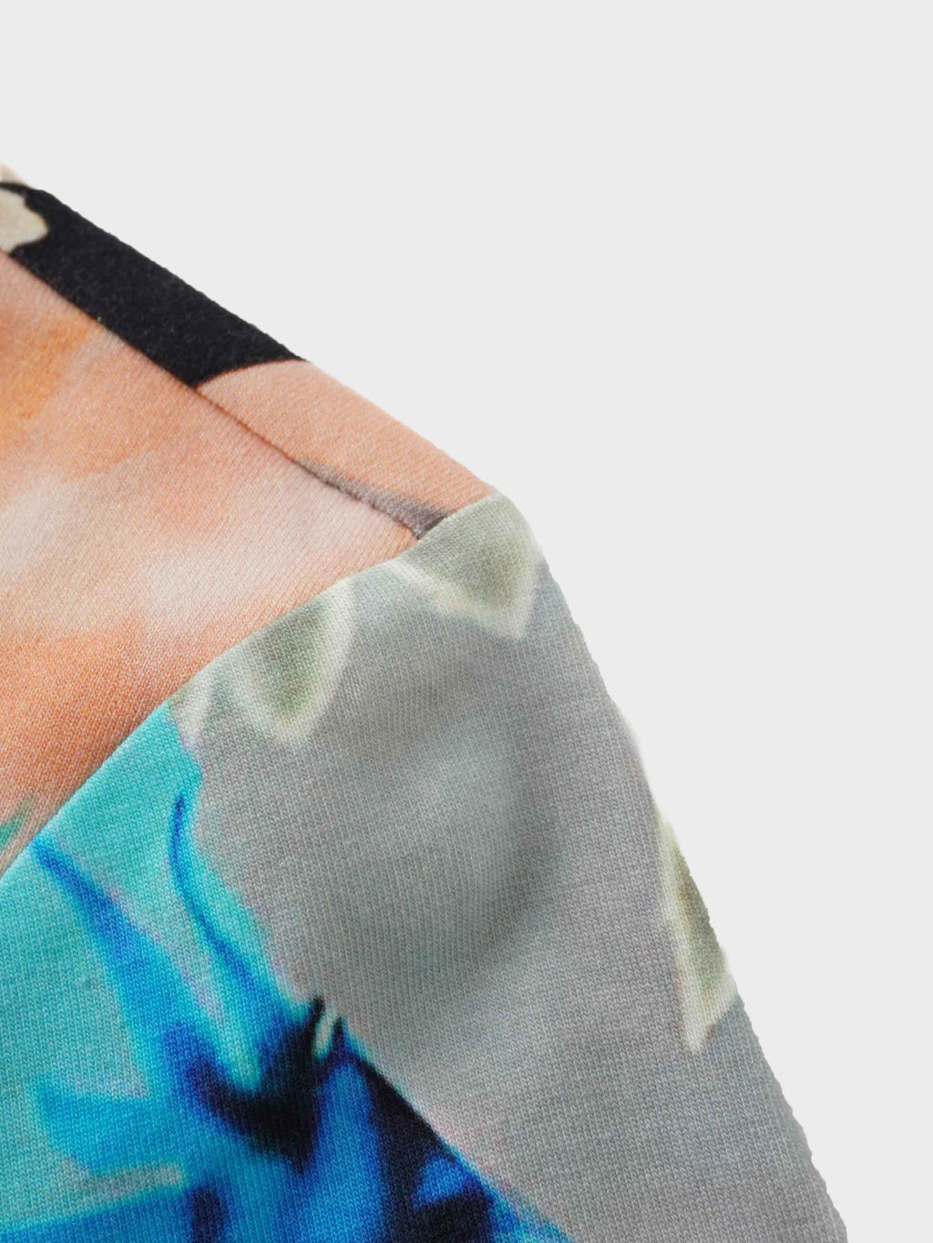 Printed Modal Turtleneck-Pop Art