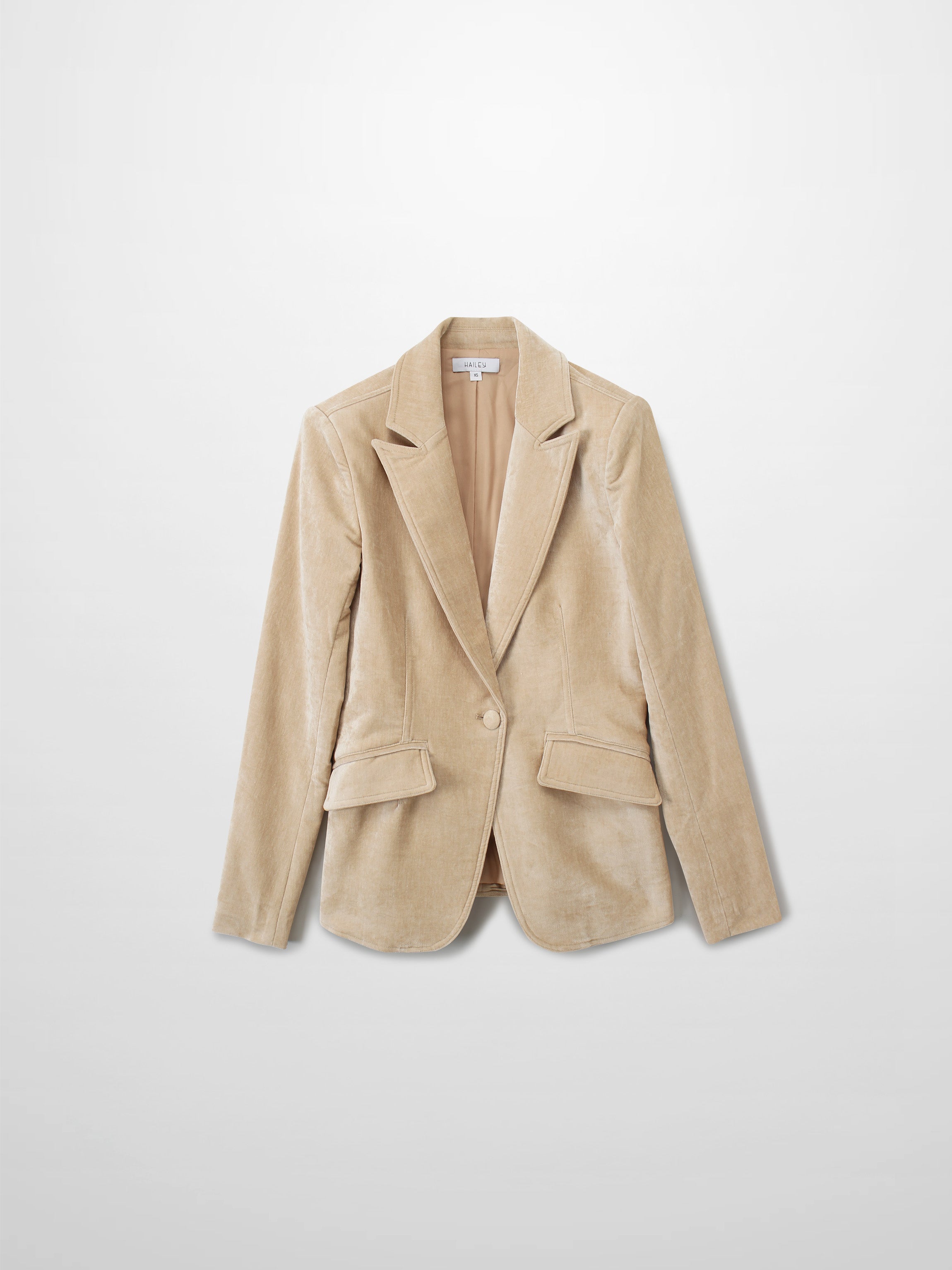 Chenille Blazer-Ivory