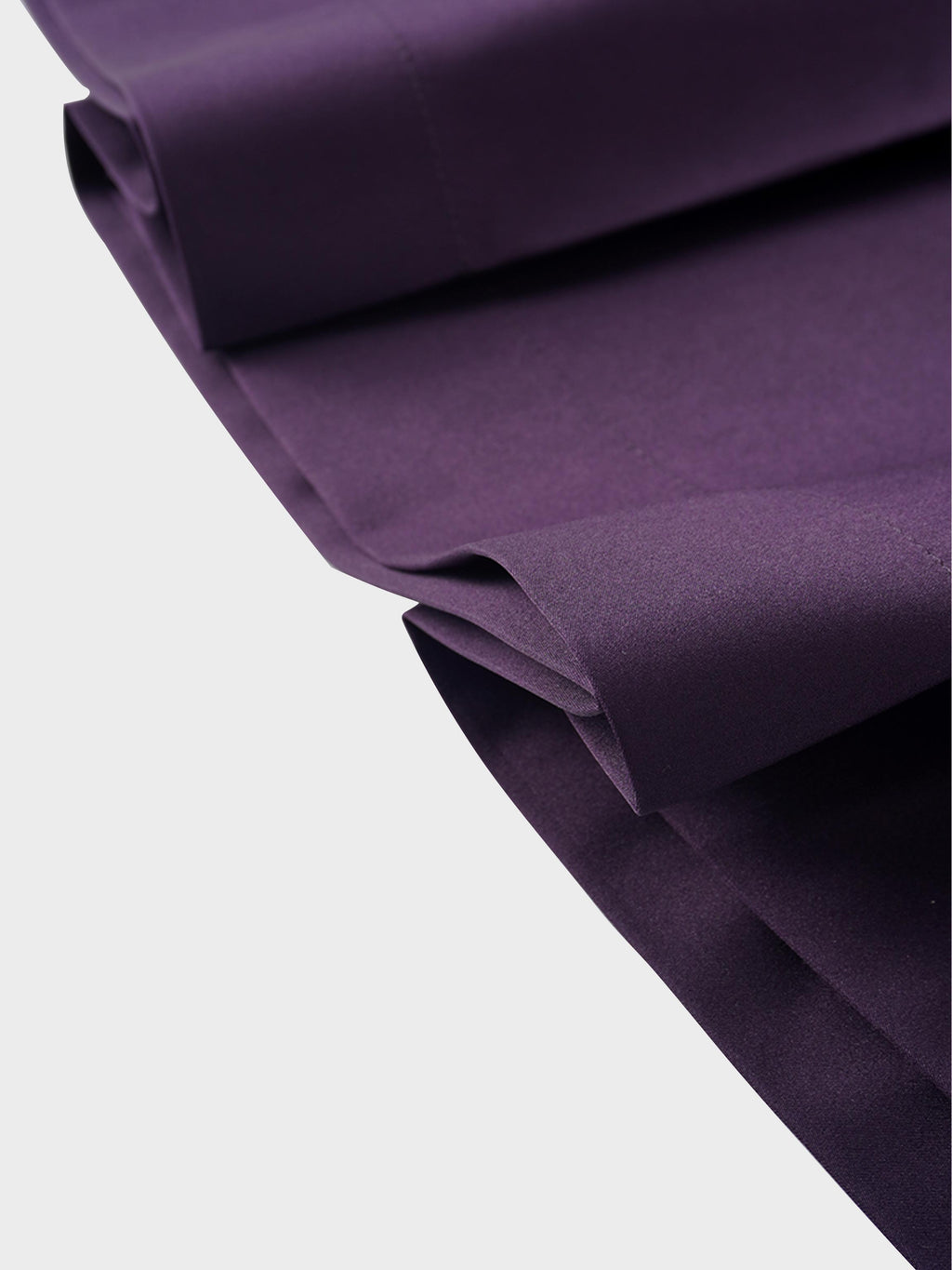 Lux Satin Pleated Skirt 26"-Wine