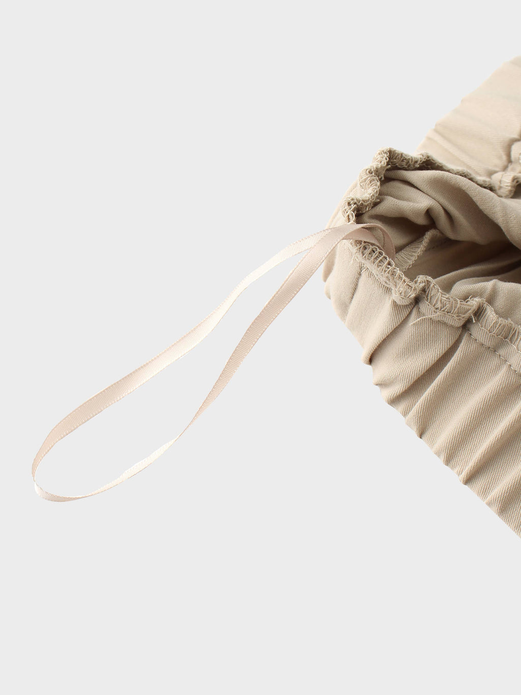 Mix Pleat Skirt-Ivory