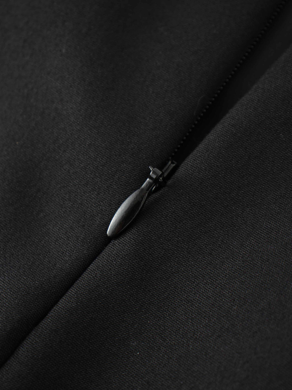 Basic A-Line Skirt-Black