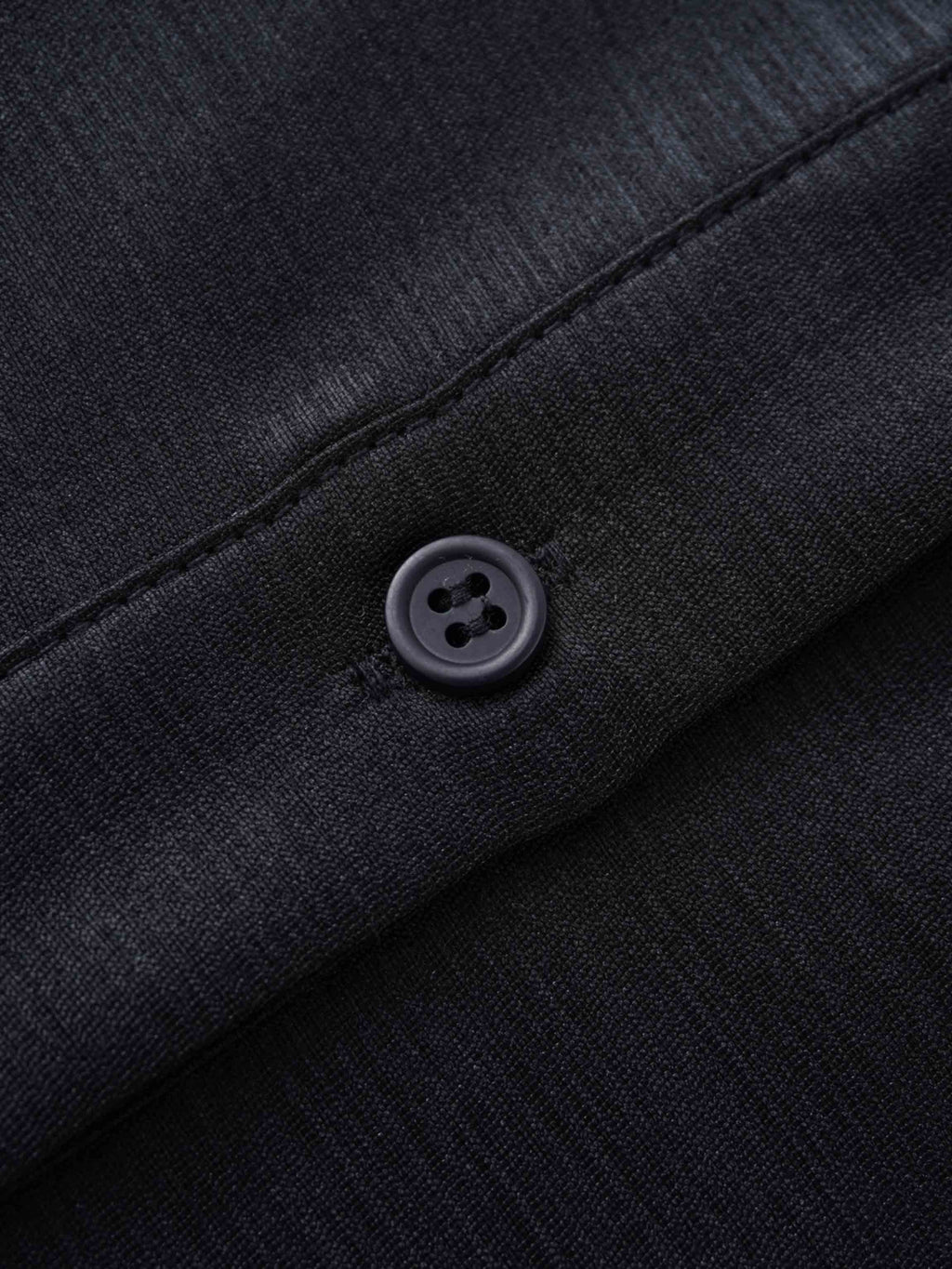 Textured Puff Sleeve Blouse-Black