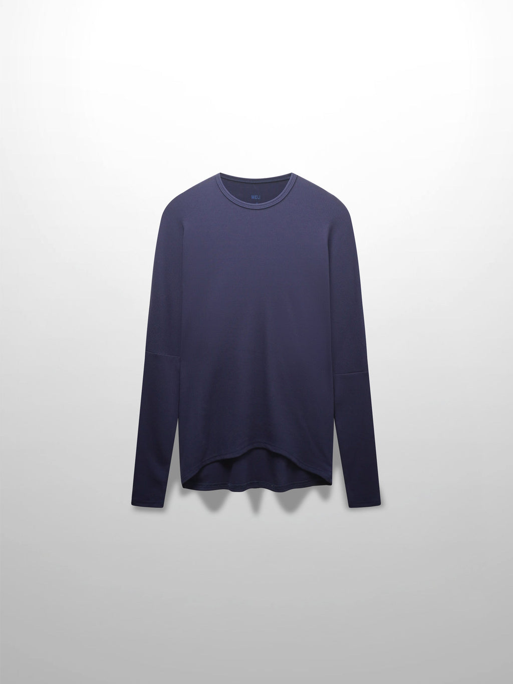 CREW RIBBED DOLMAN-NAVY