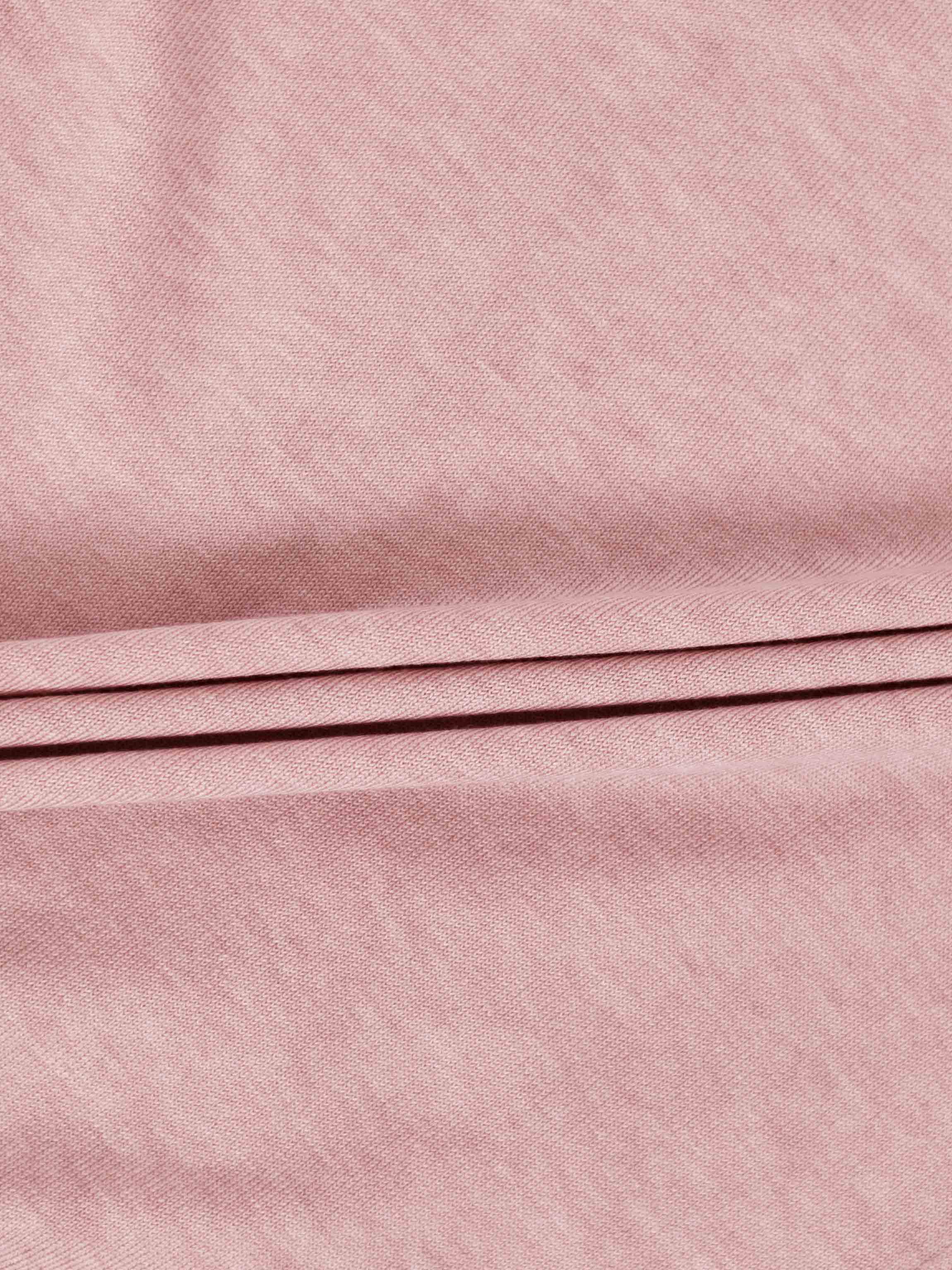 Wool Blend Collared Cardigan-Pink